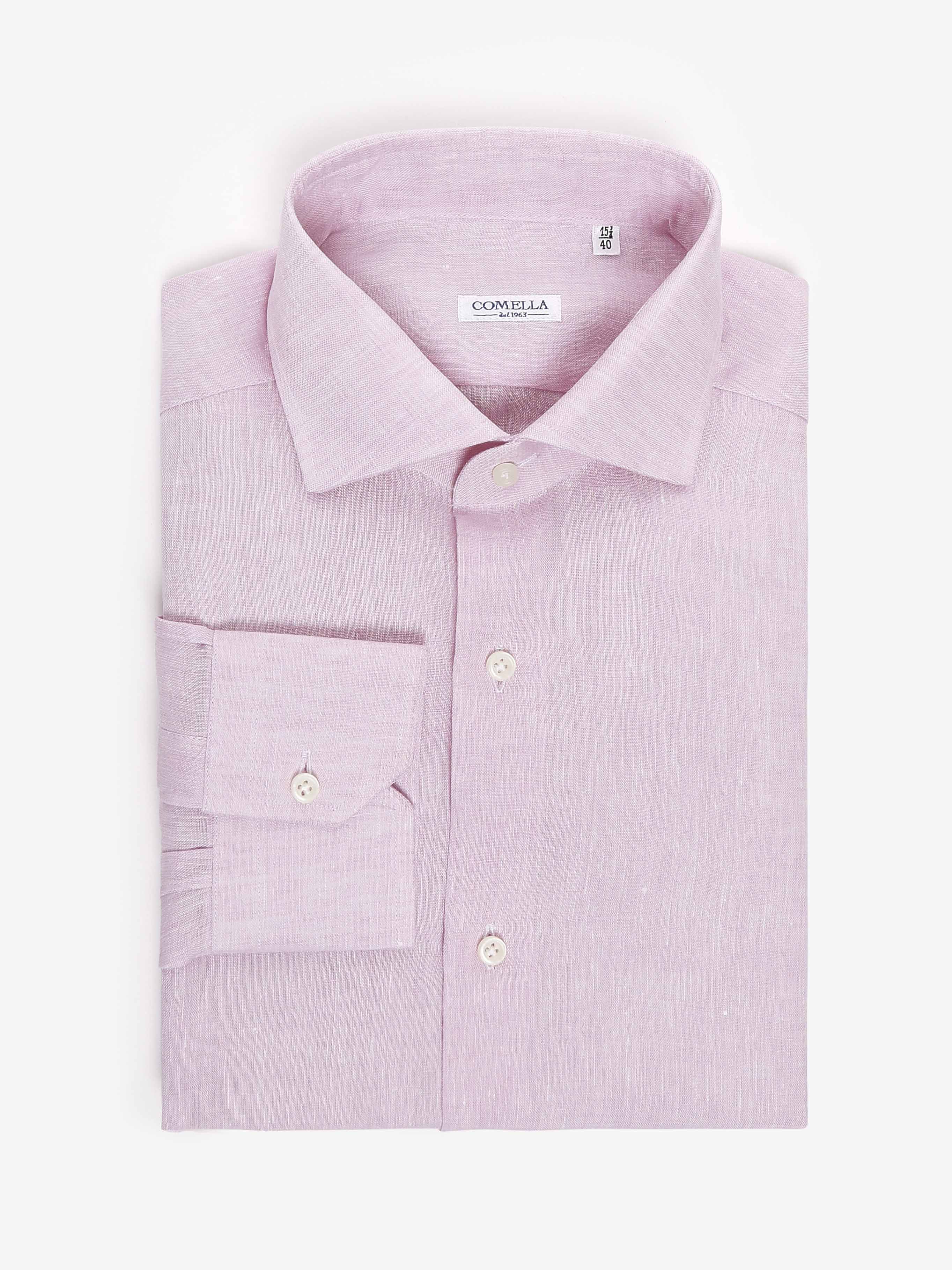 Camicia in Lino - Rosa