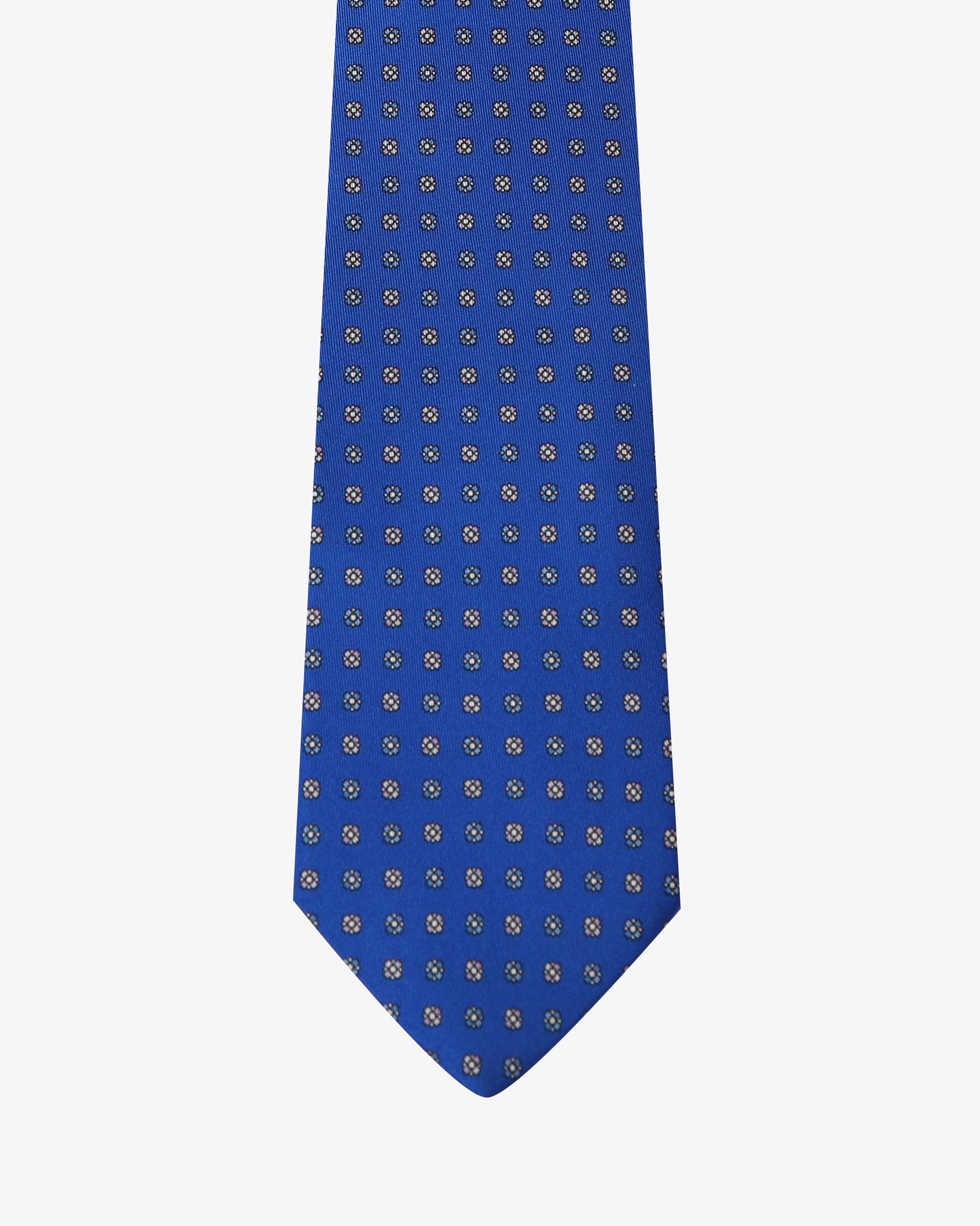 Cravatta con fantasia - Blu