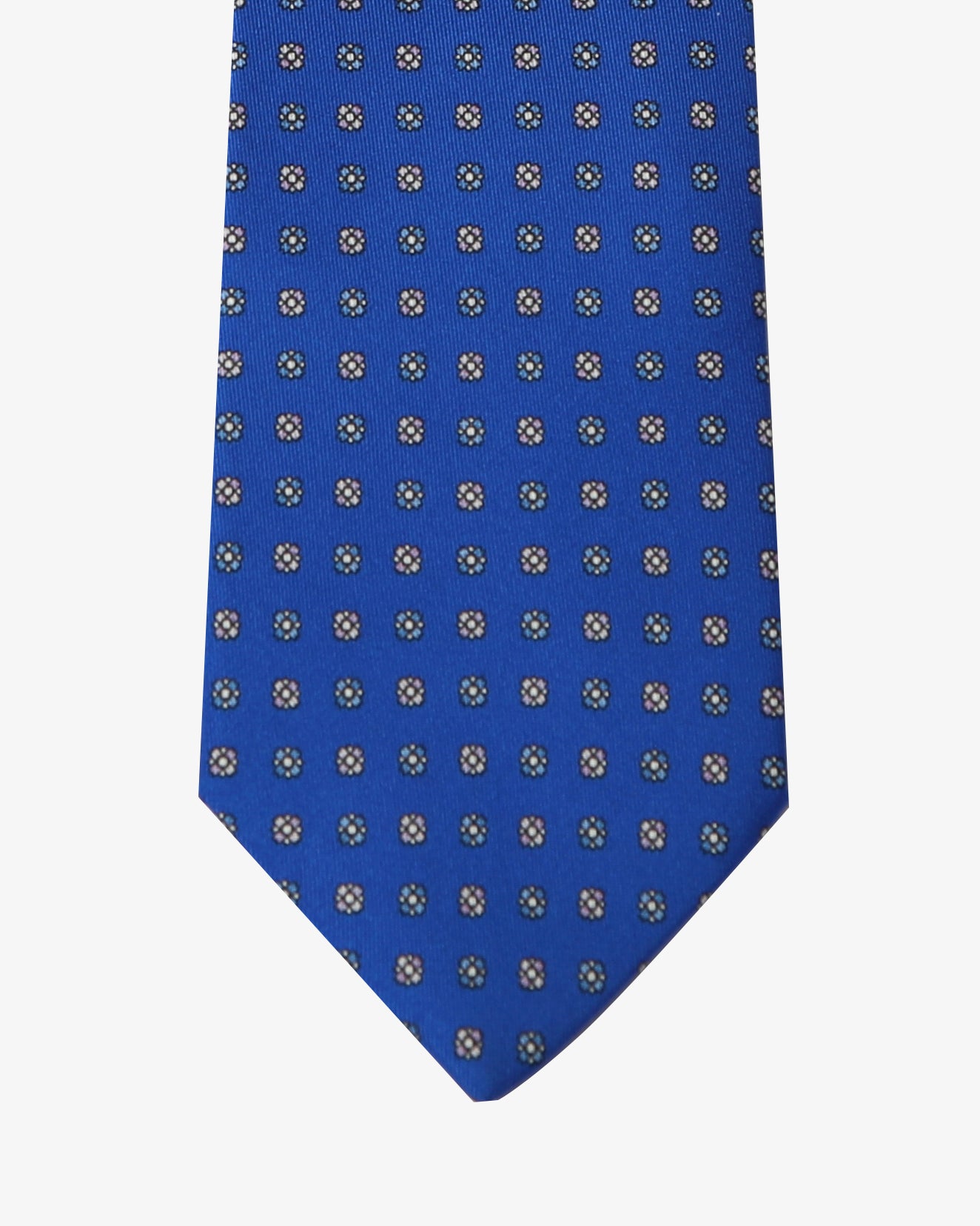 Cravatta con fantasia - Blu