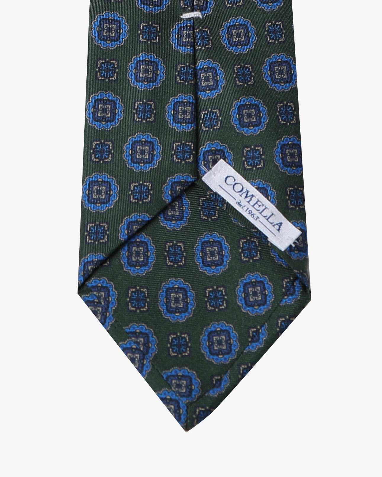 Cravatta con fantasia - Blu