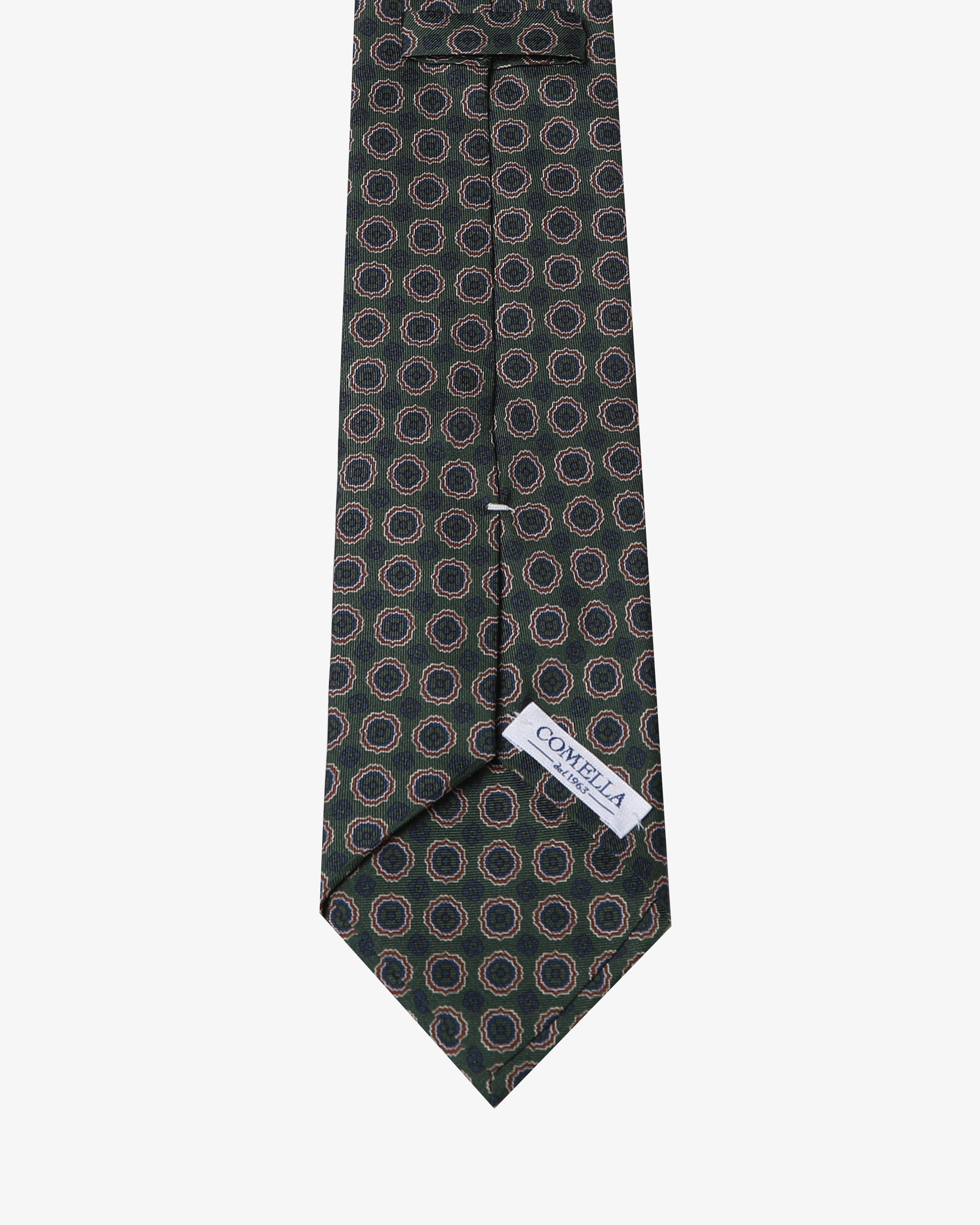 Cravatta con fantasia - Verde