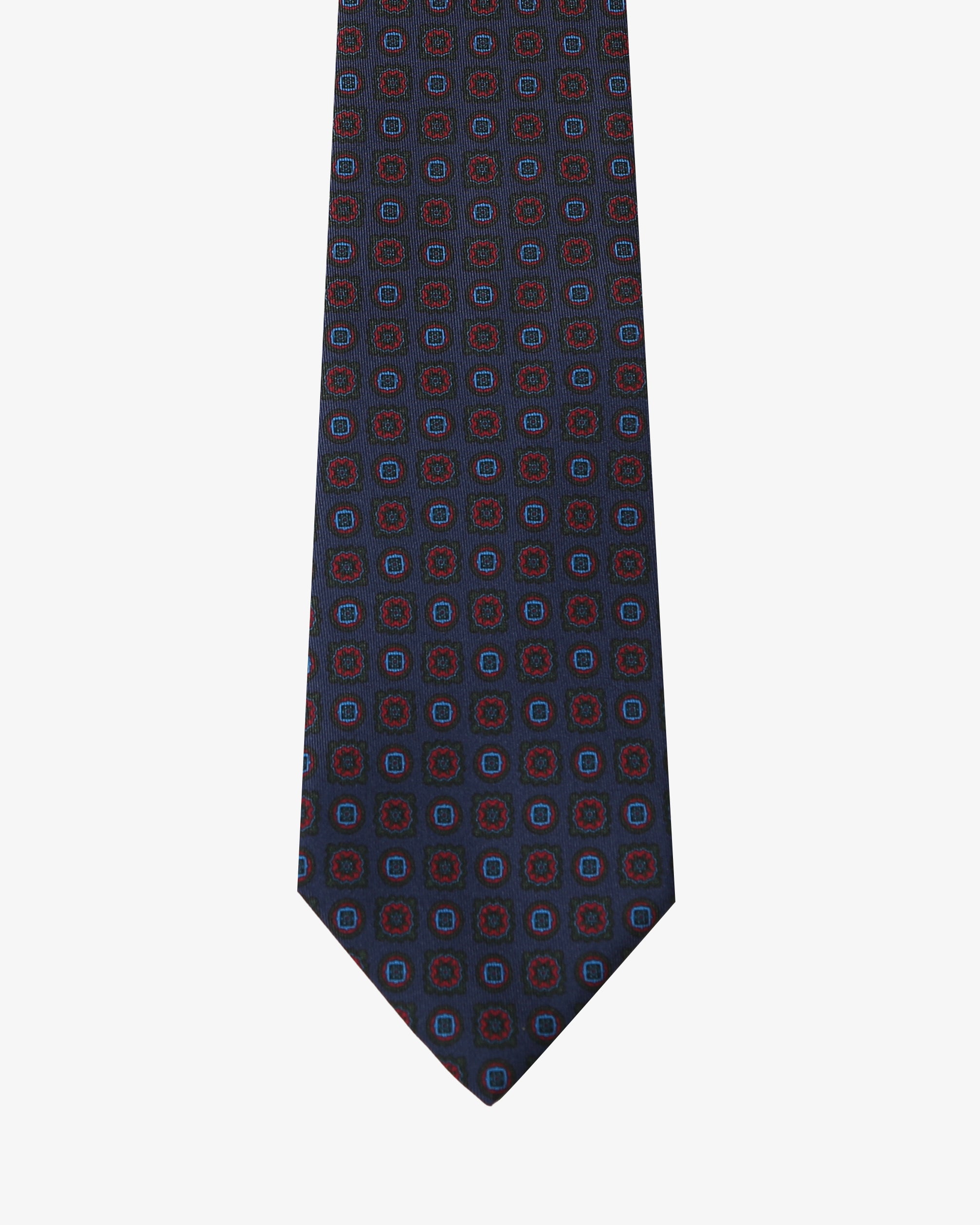 Cravatta con fantasia - Blu