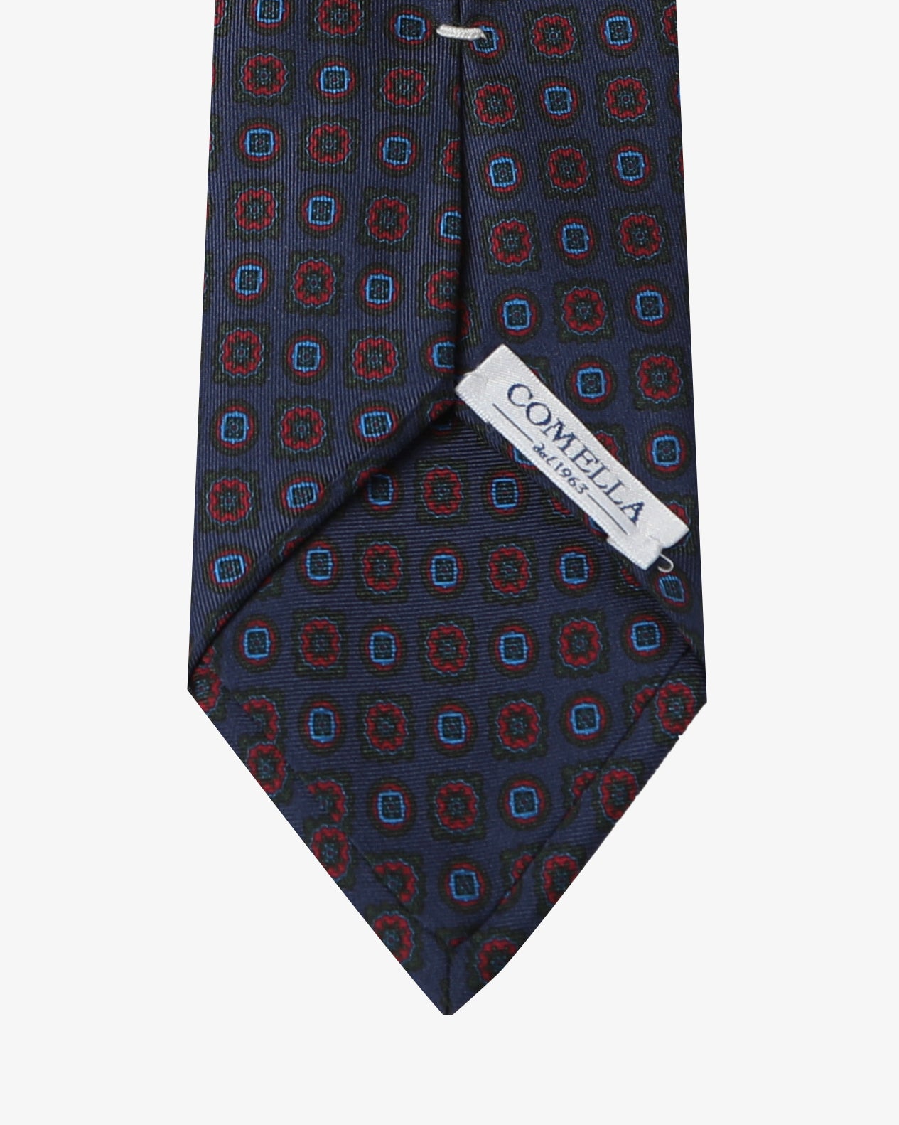 Cravatta con fantasia - Blu