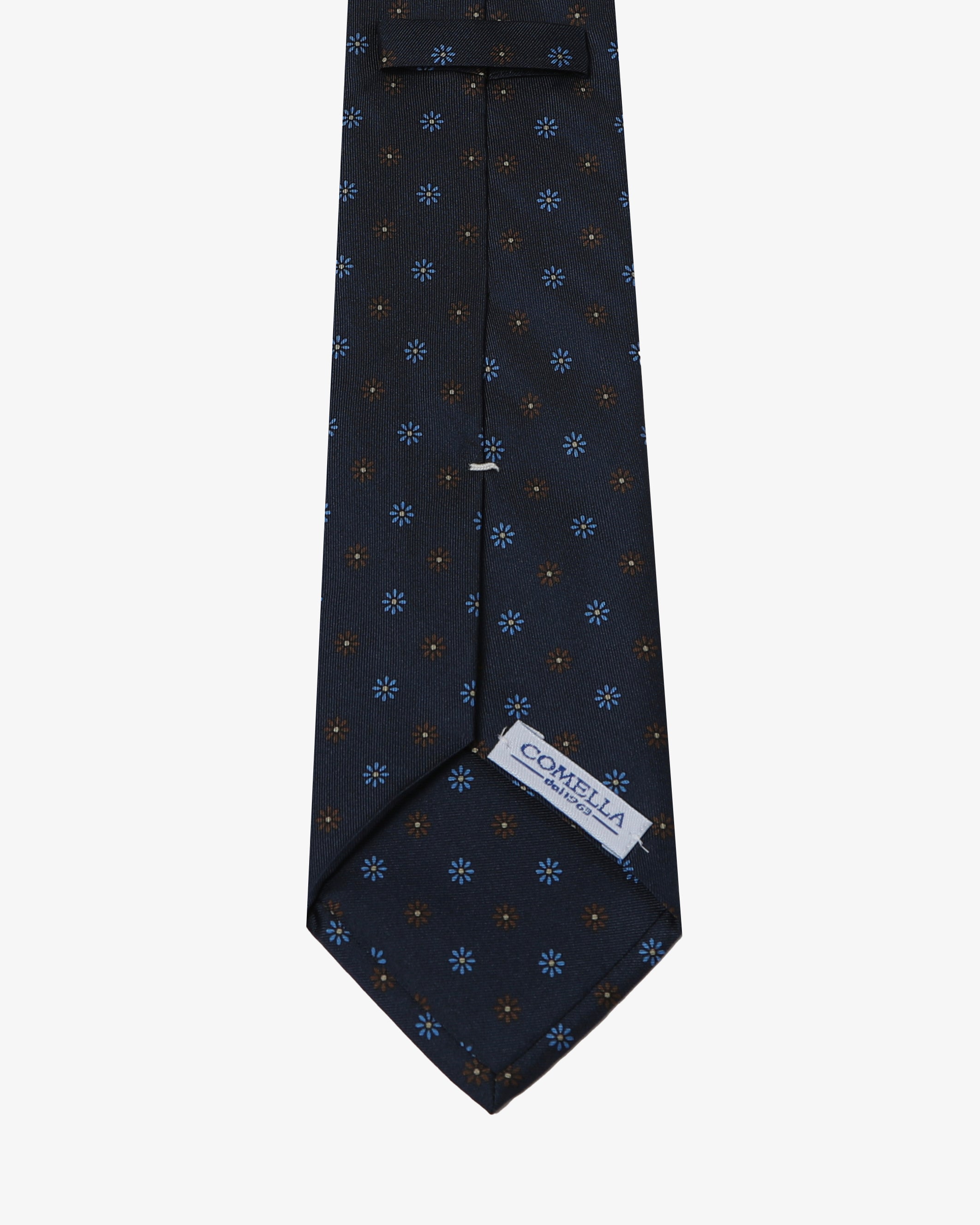 Cravatta con fantasia - Blu