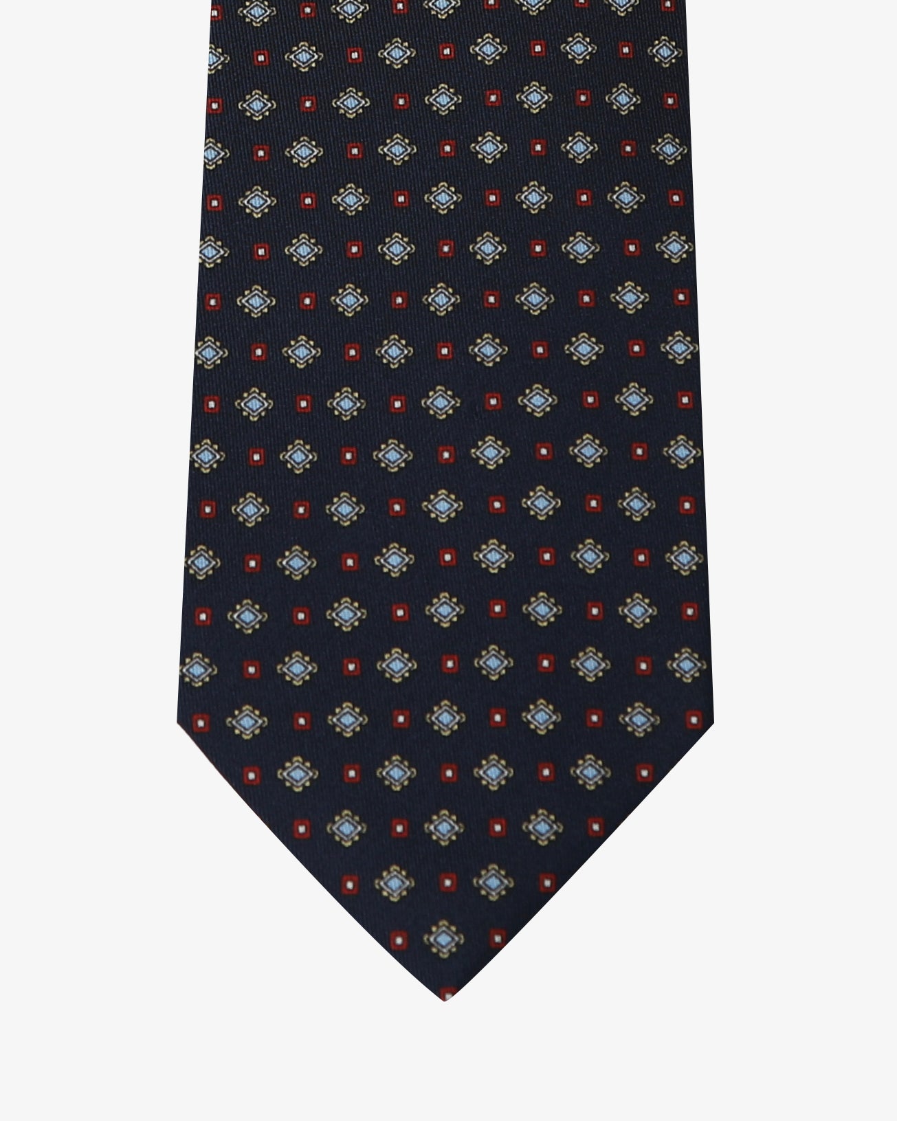 Cravatta con fantasia - Nero