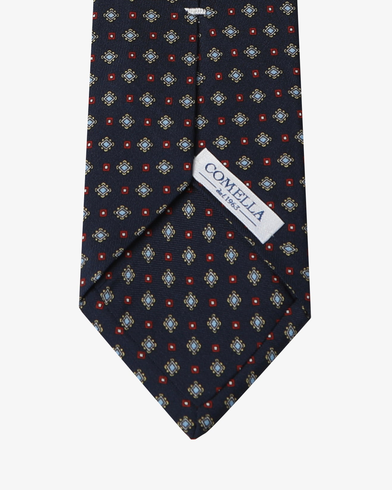 Cravatta con fantasia - Nero