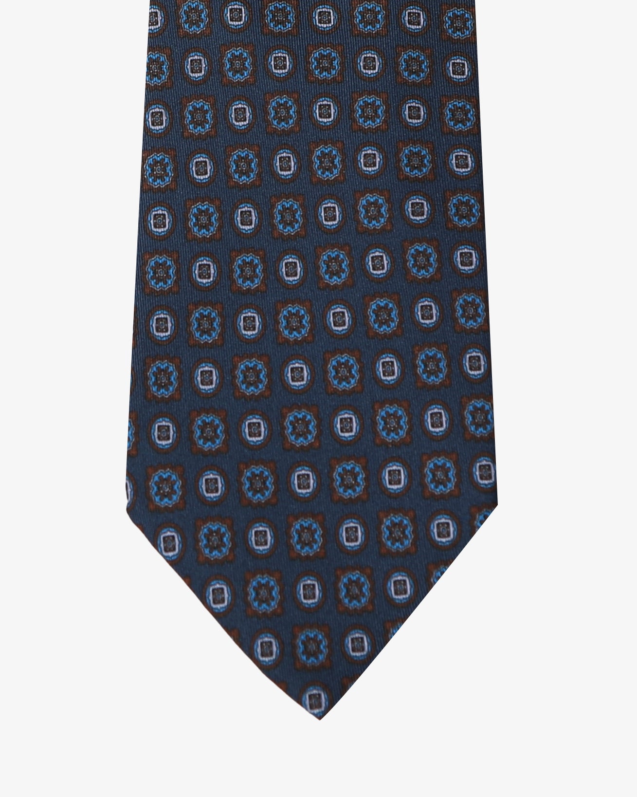 Cravatta con fantasia - Blu