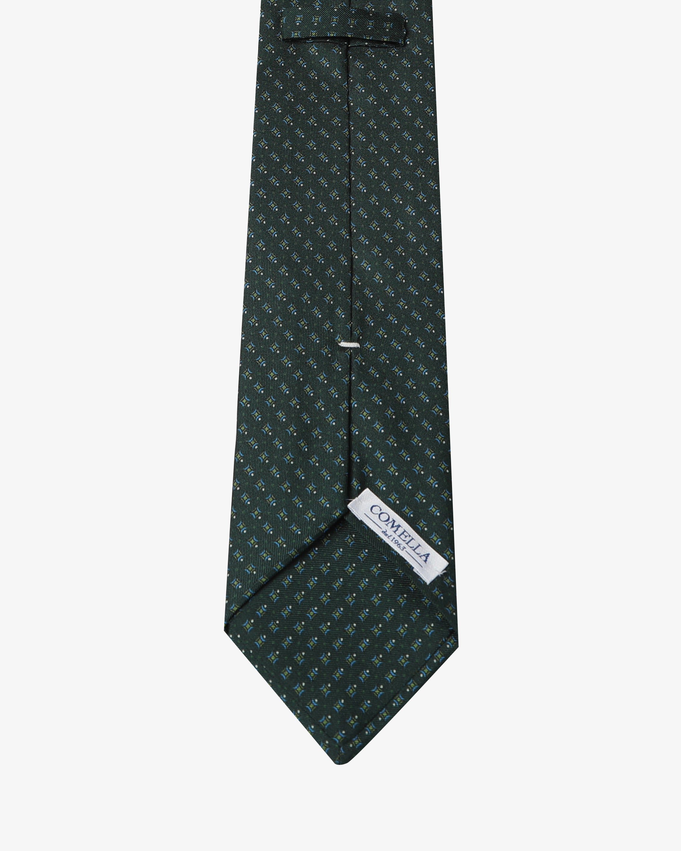 Cravatta con fantasia - Verde