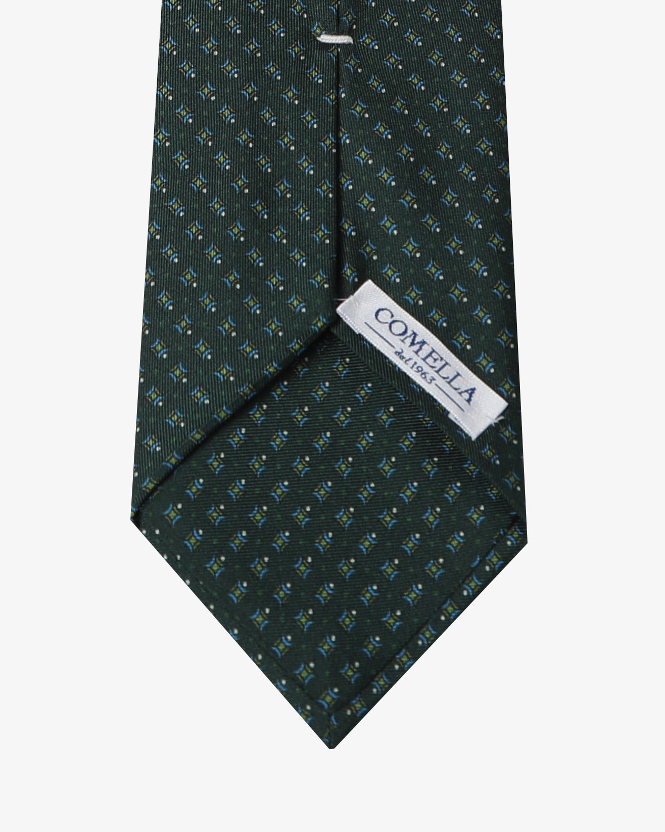 Cravatta con fantasia - Verde