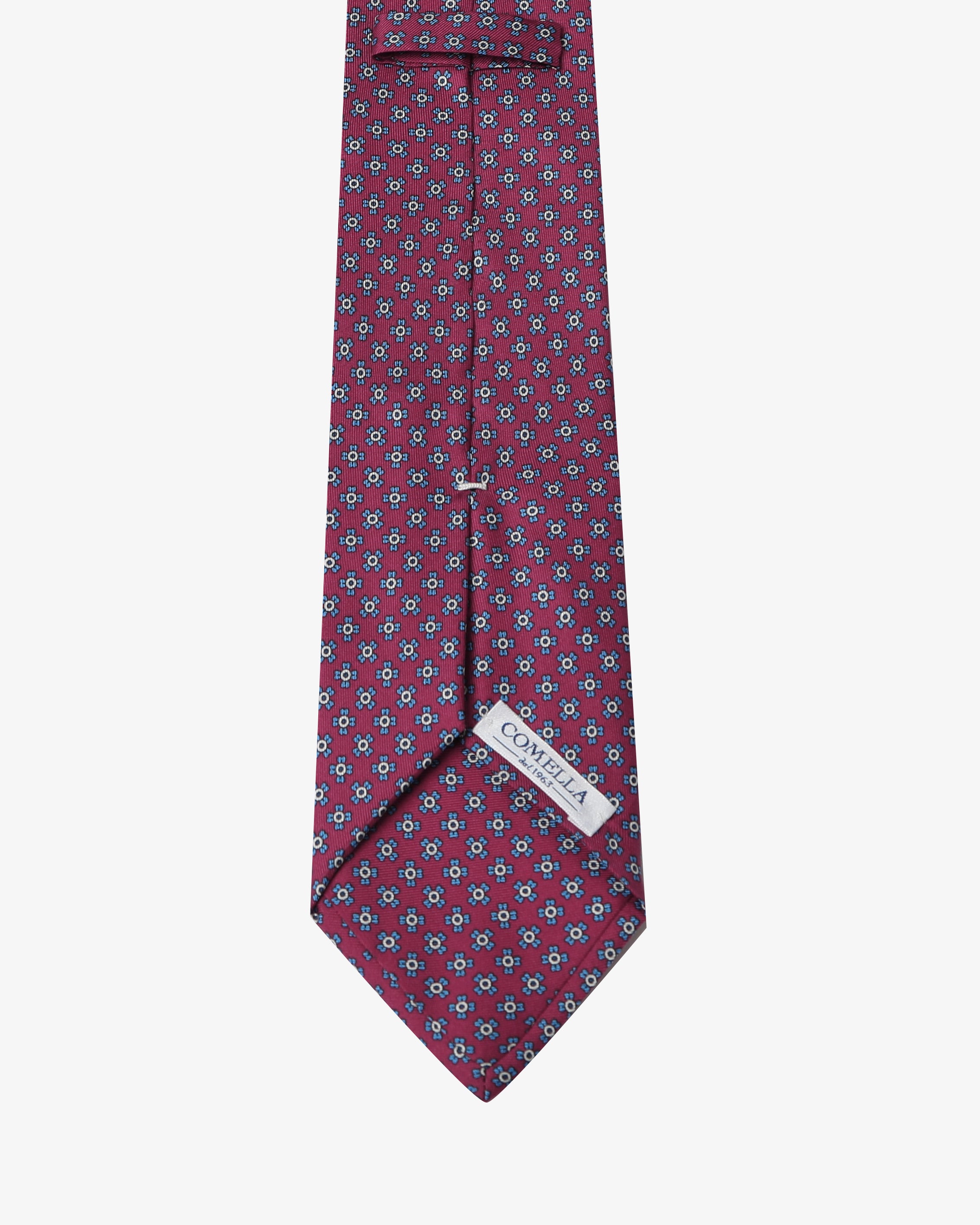Cravatta con fantasia - Magenta