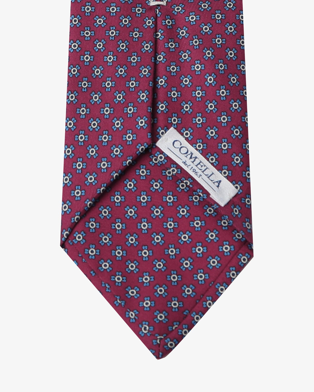 Cravatta con fantasia - Magenta