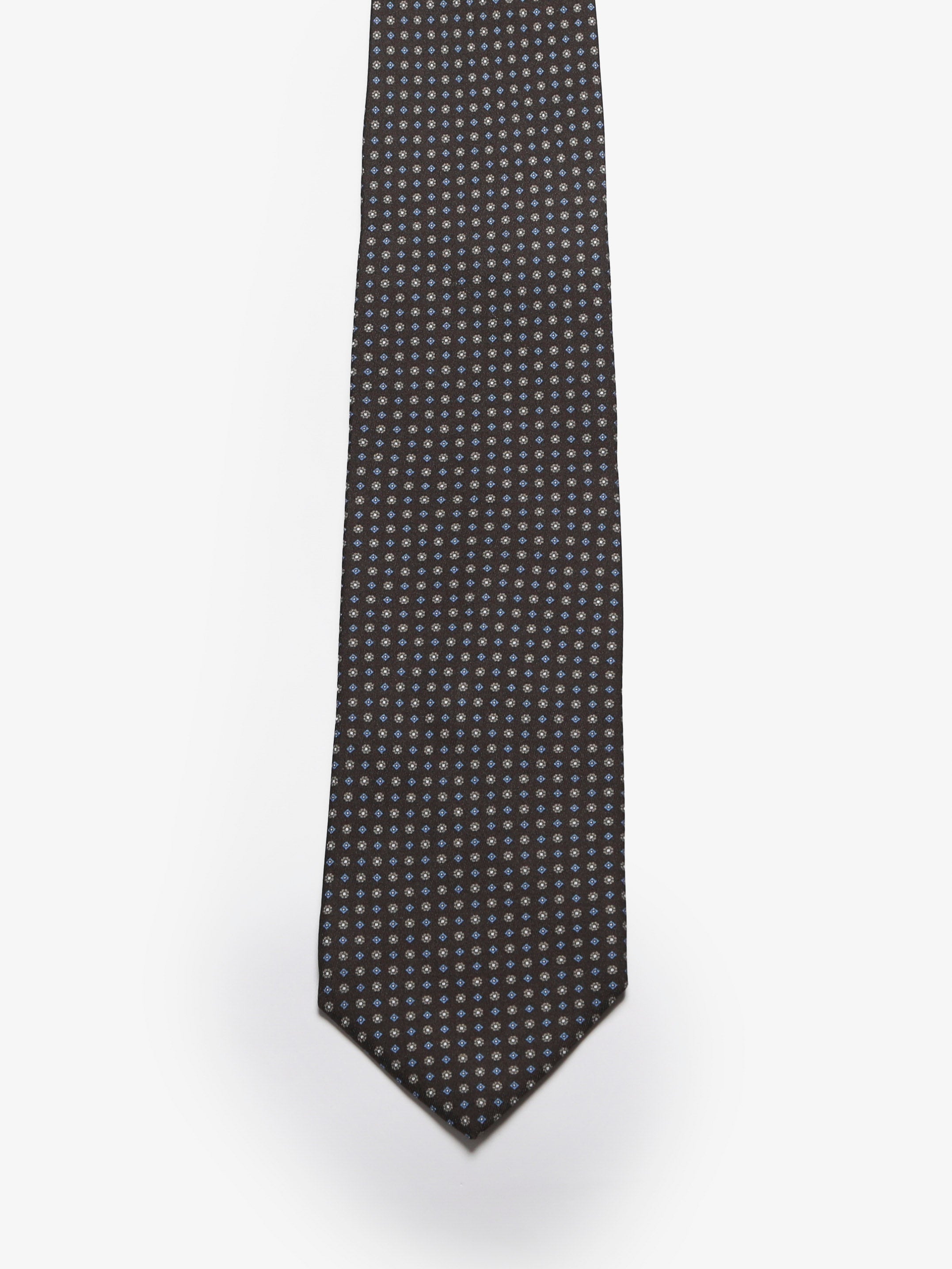 Cravatta sartoriale 5 pieghe - Nero