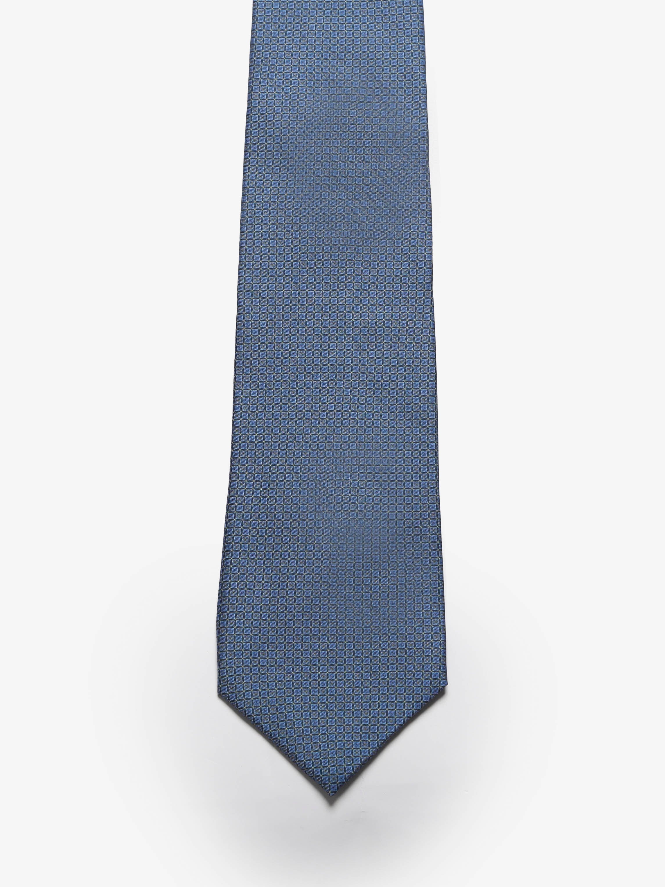 Cravatta sartoriale 5 pieghe - Blu