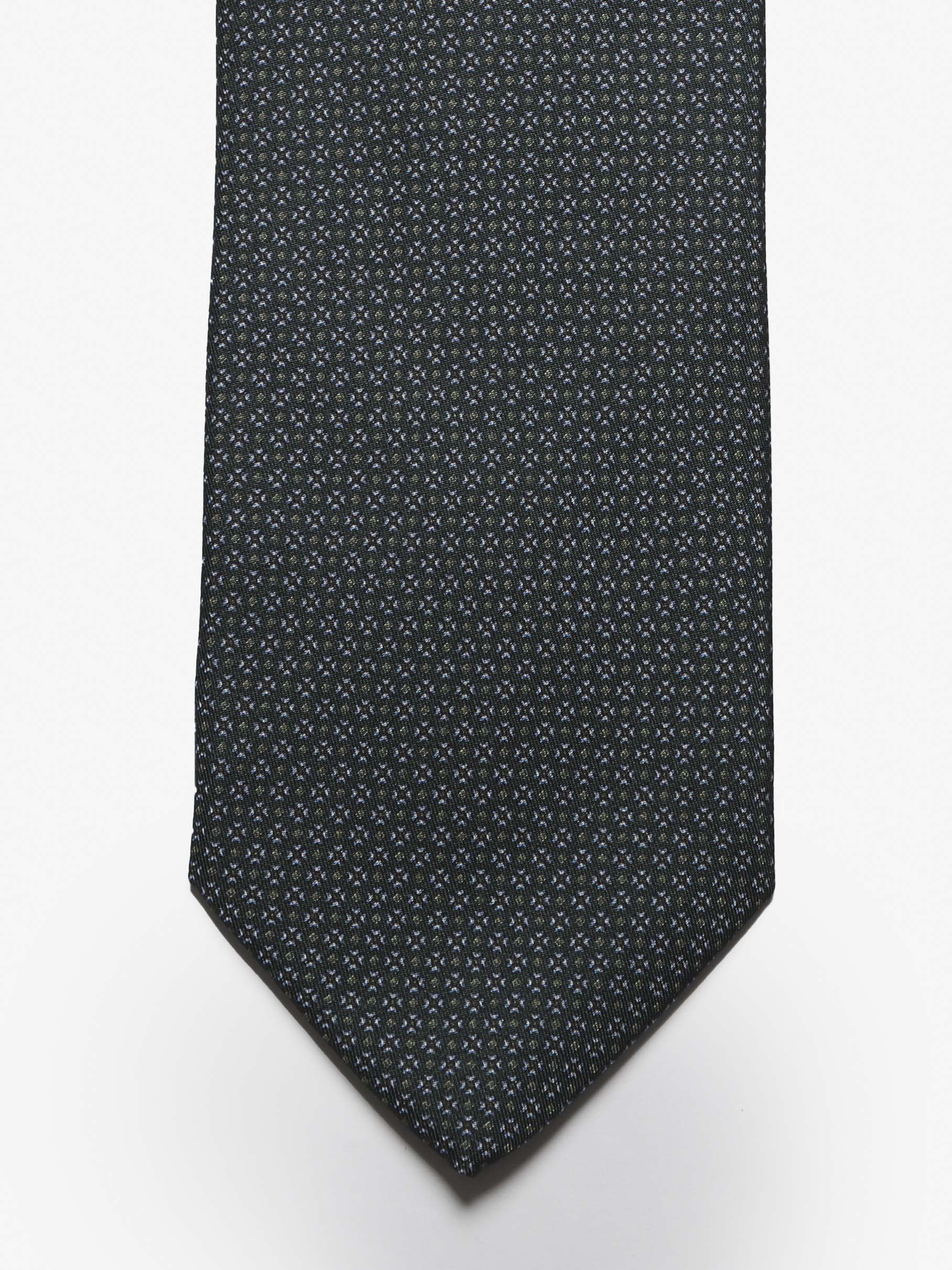 Cravatta sartoriale 7 pieghe - Verde