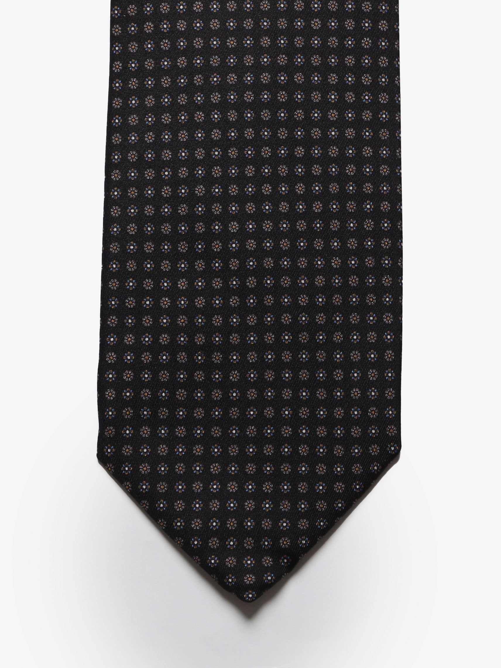 Cravatta sartoriale 7 pieghe - Blu Scuro