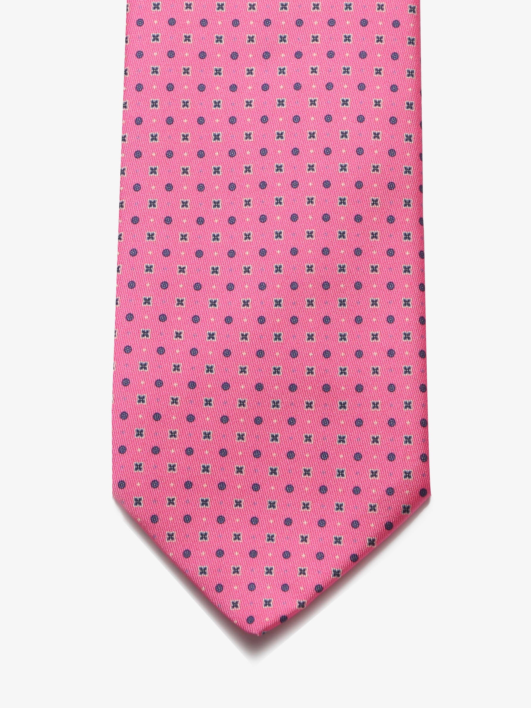 Cravatta con fantasia - Rosa