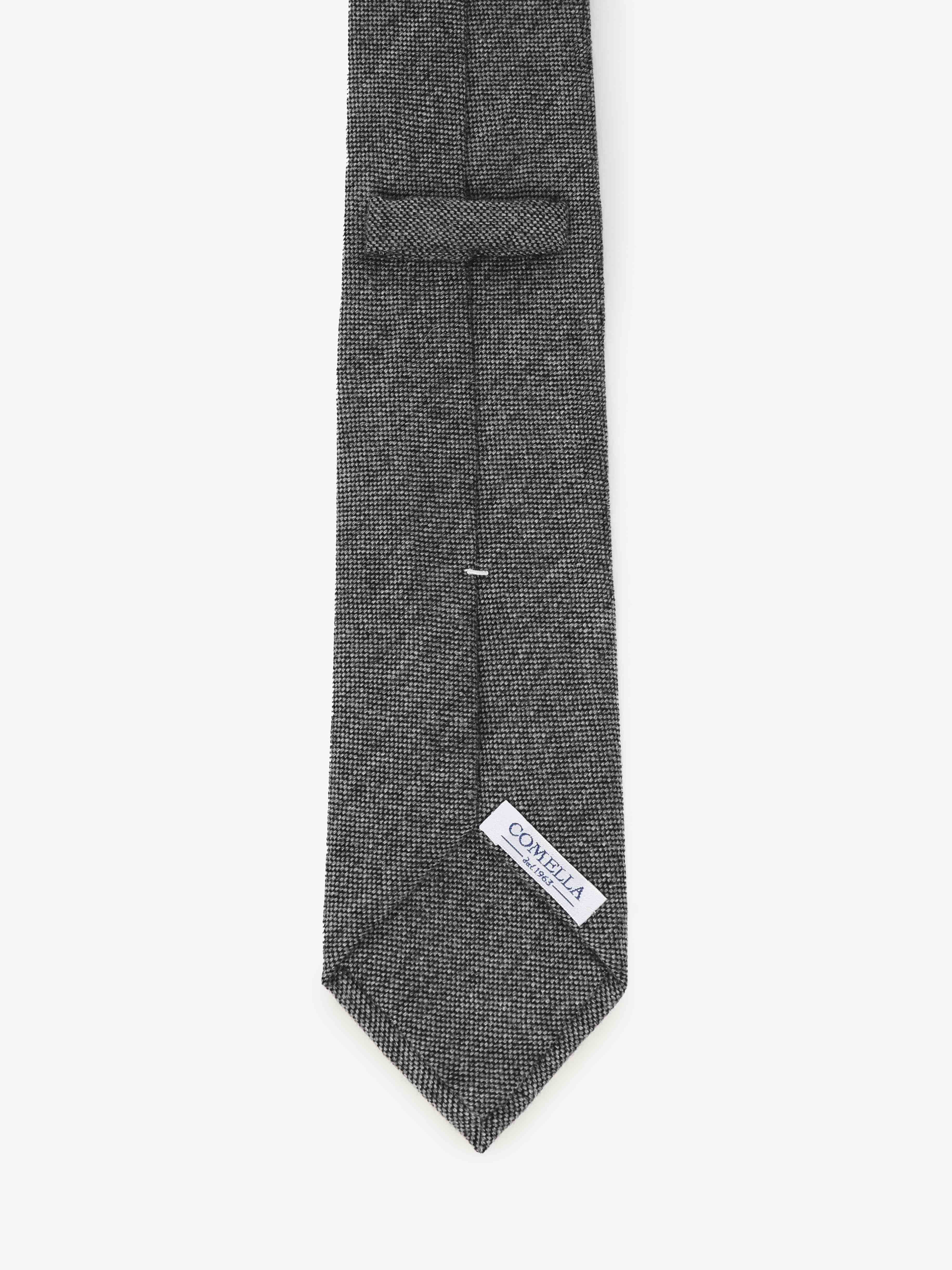 Cravatta in Cashmere - Grigia - Comella Sartoria