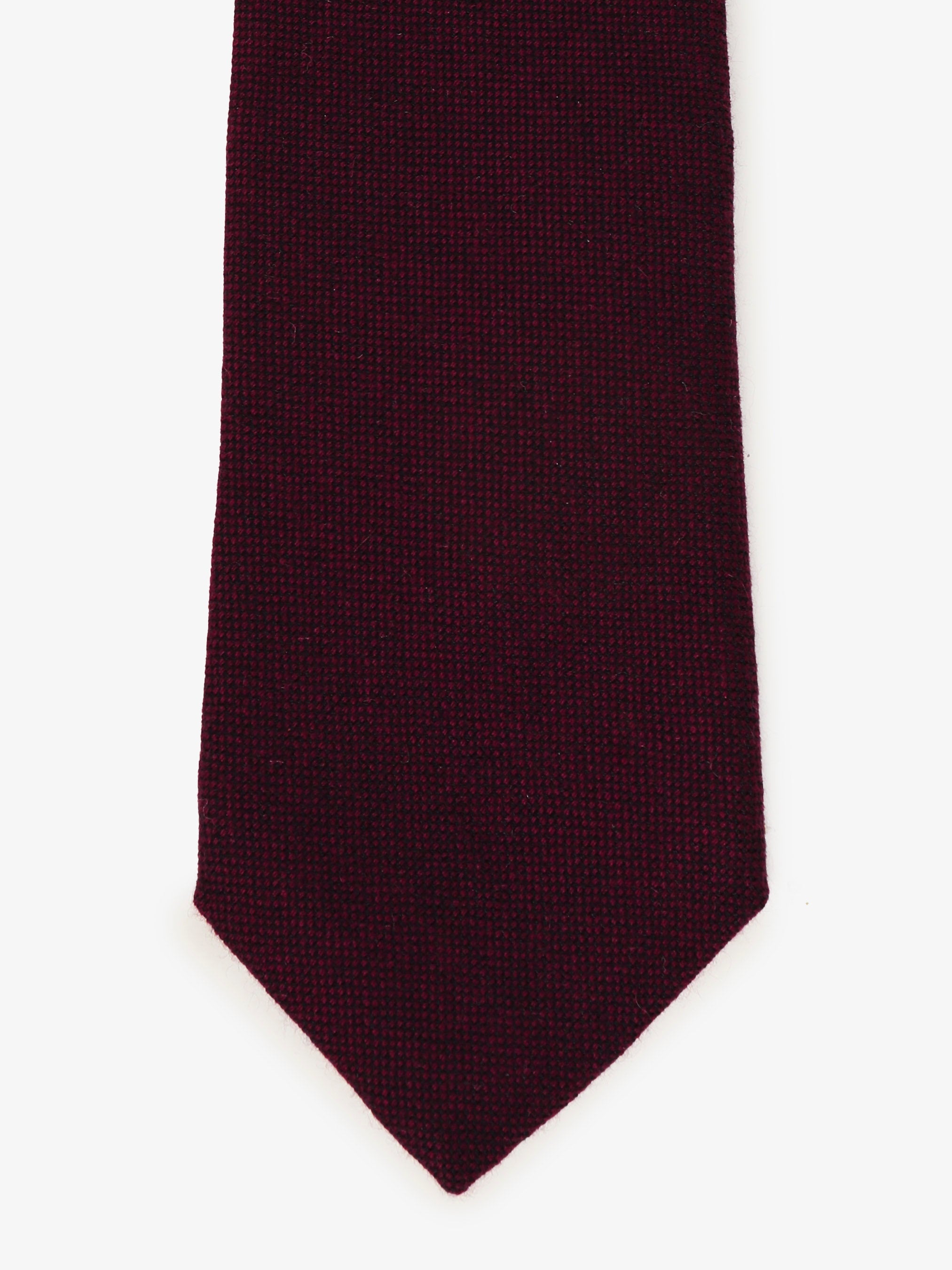 Cravatta in Cashmere - Nera & Rossa