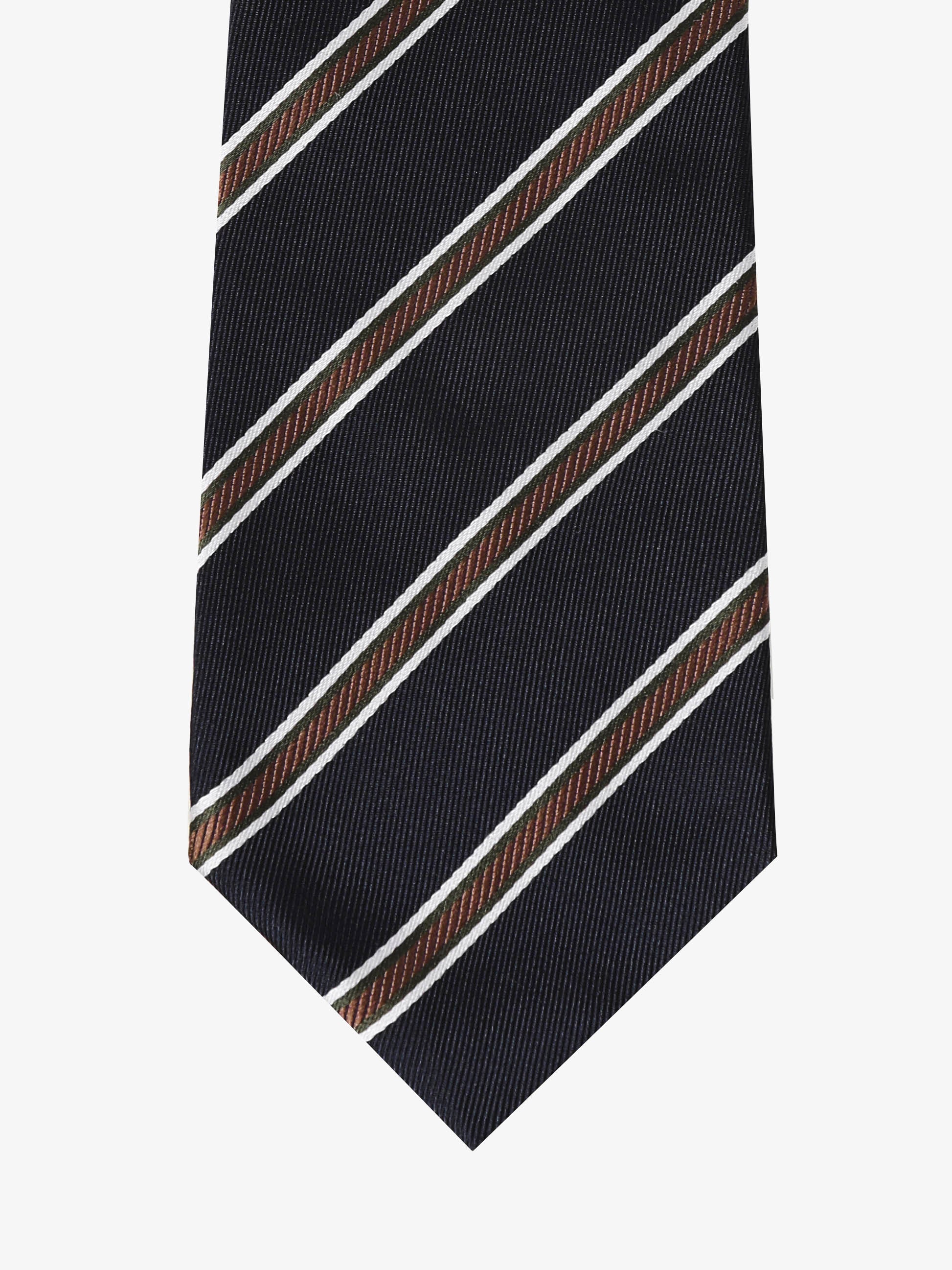 Cravatta Sartoriale - Nera & Marrone