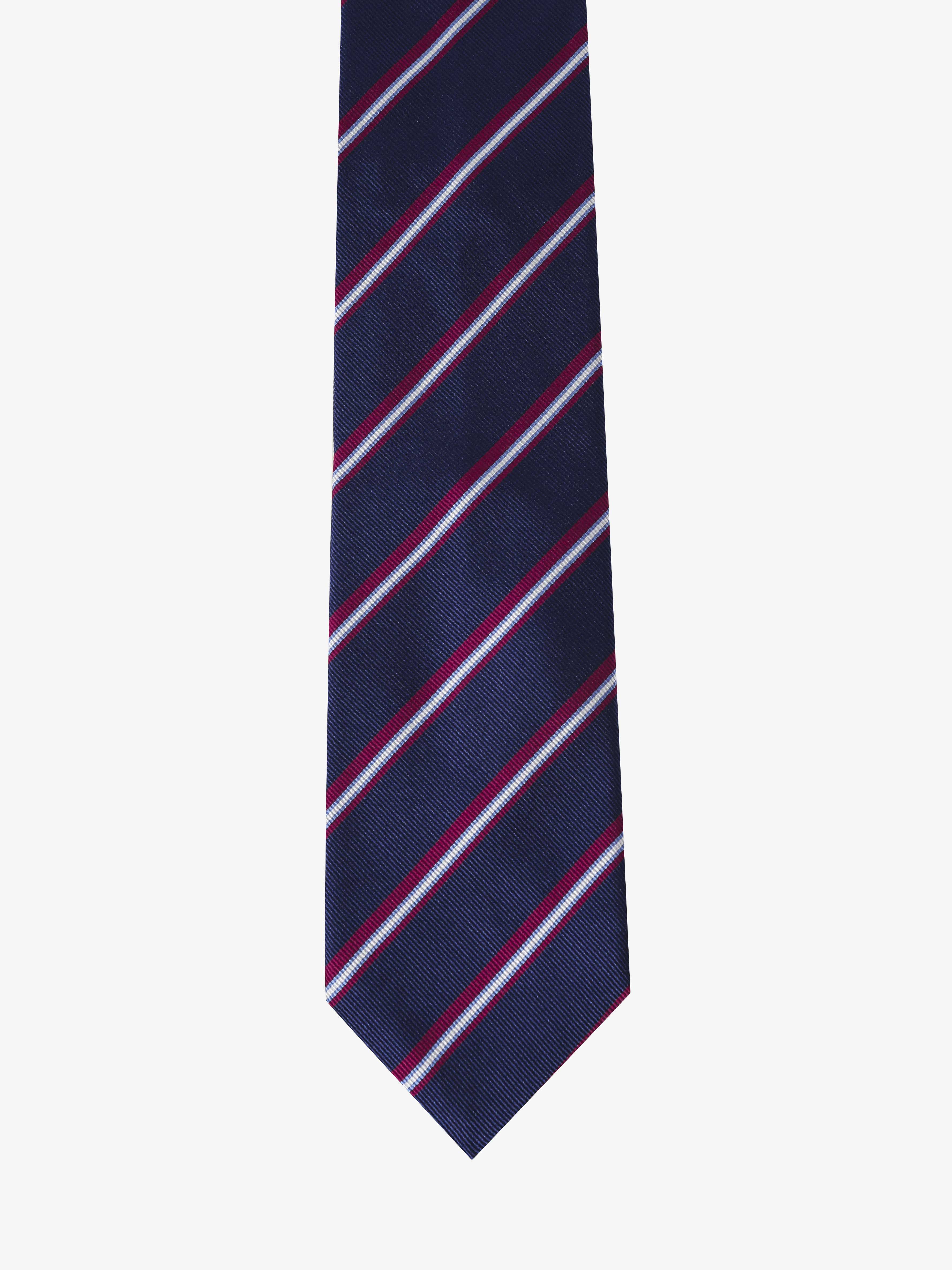 Cravatta Sartoriale - Blu, Rossa & Azzurra