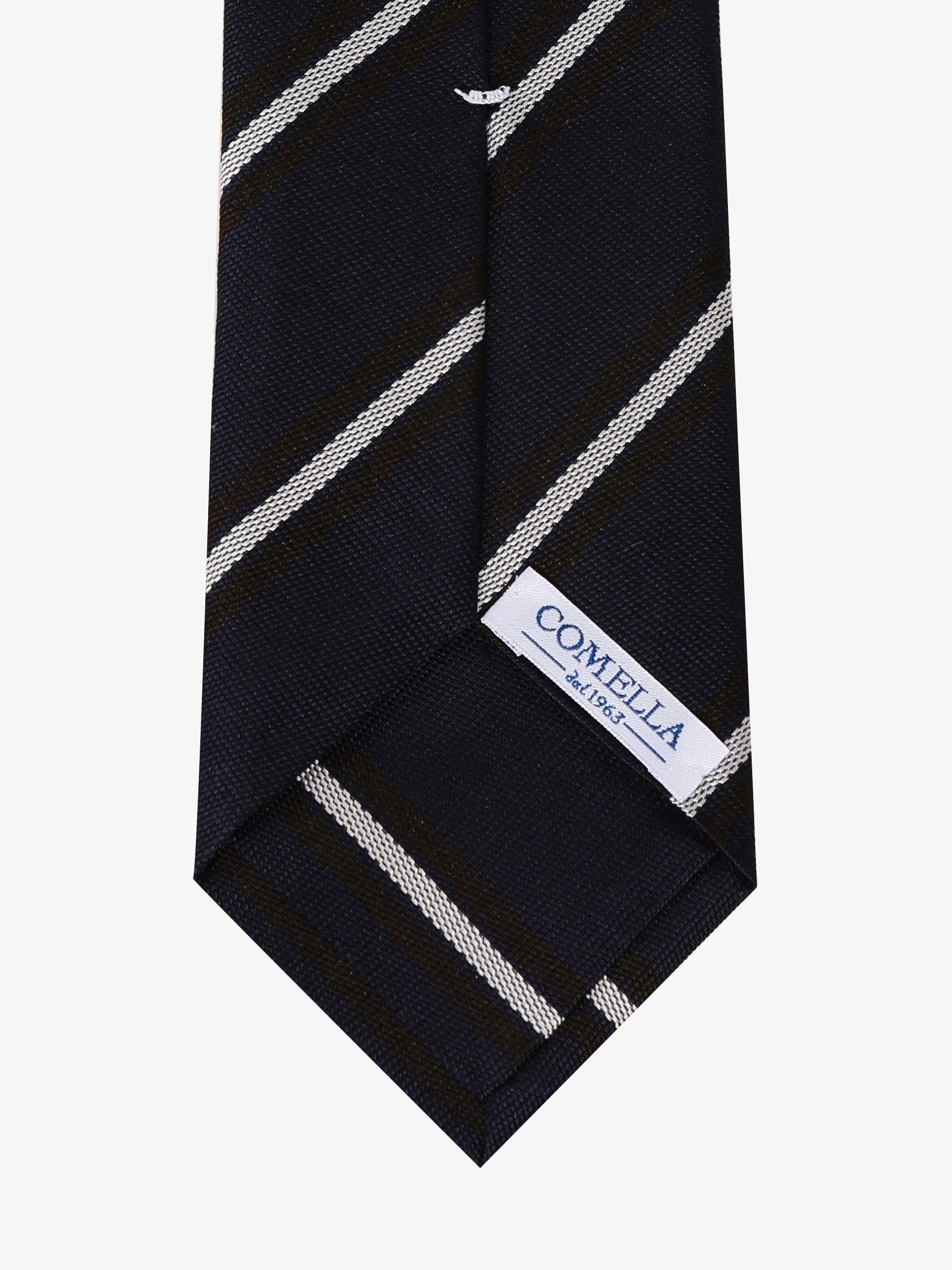 Cravatta Sartoriale - Blu & Bianca