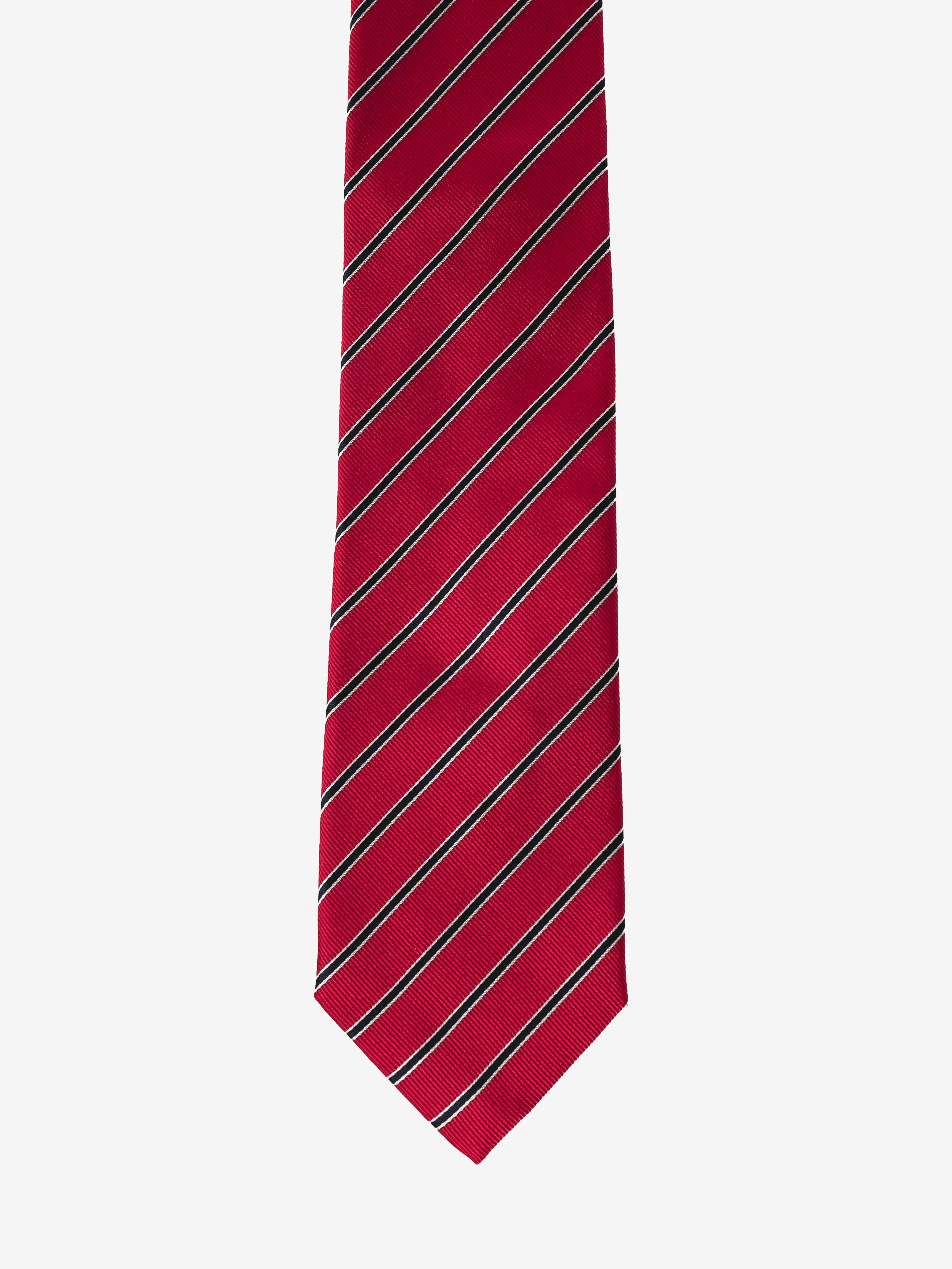 Cravatta Sartoriale - Rossa & Nera