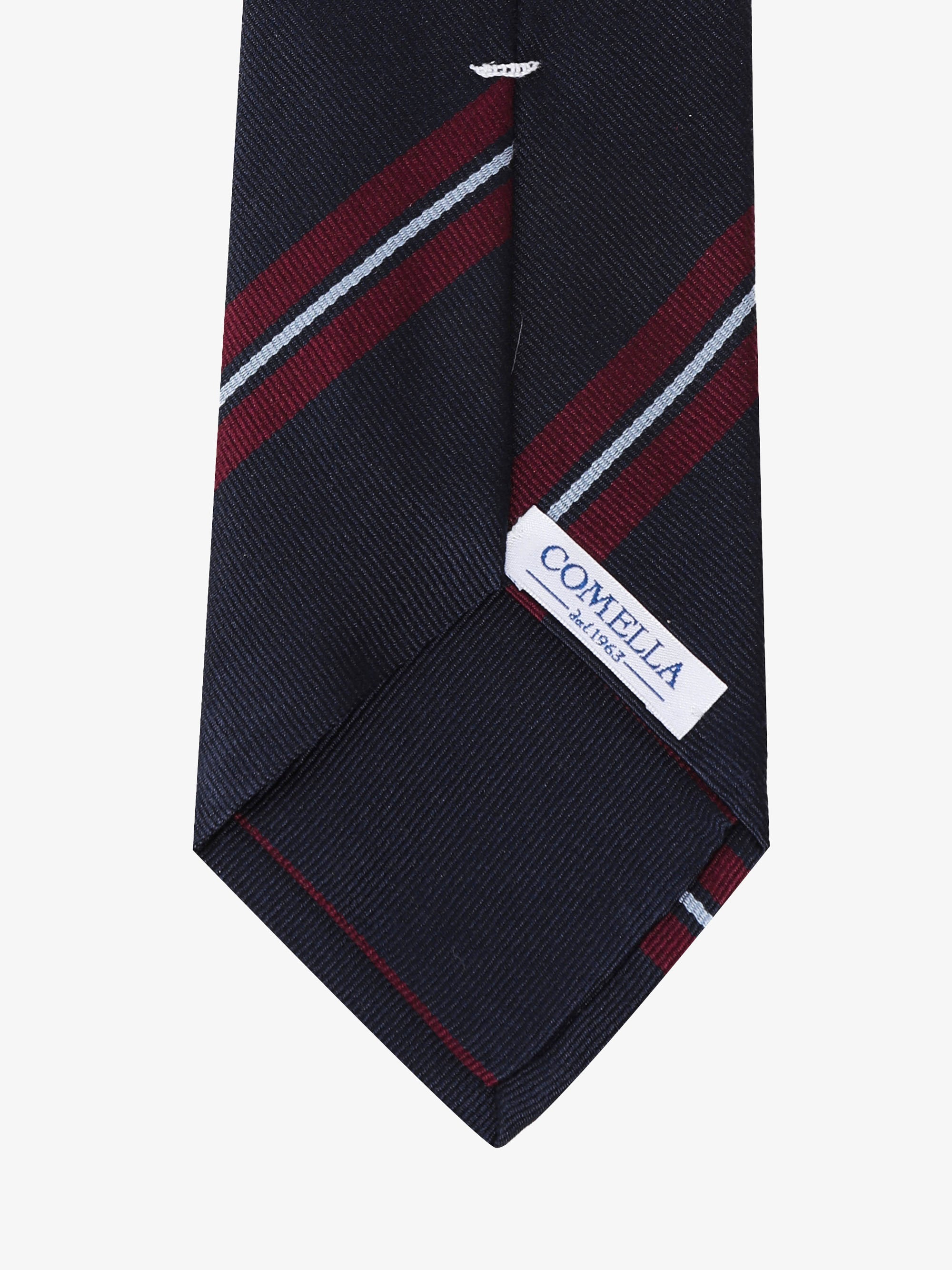 Cravatta a Strisce - Blu, Rossa & Azzurra