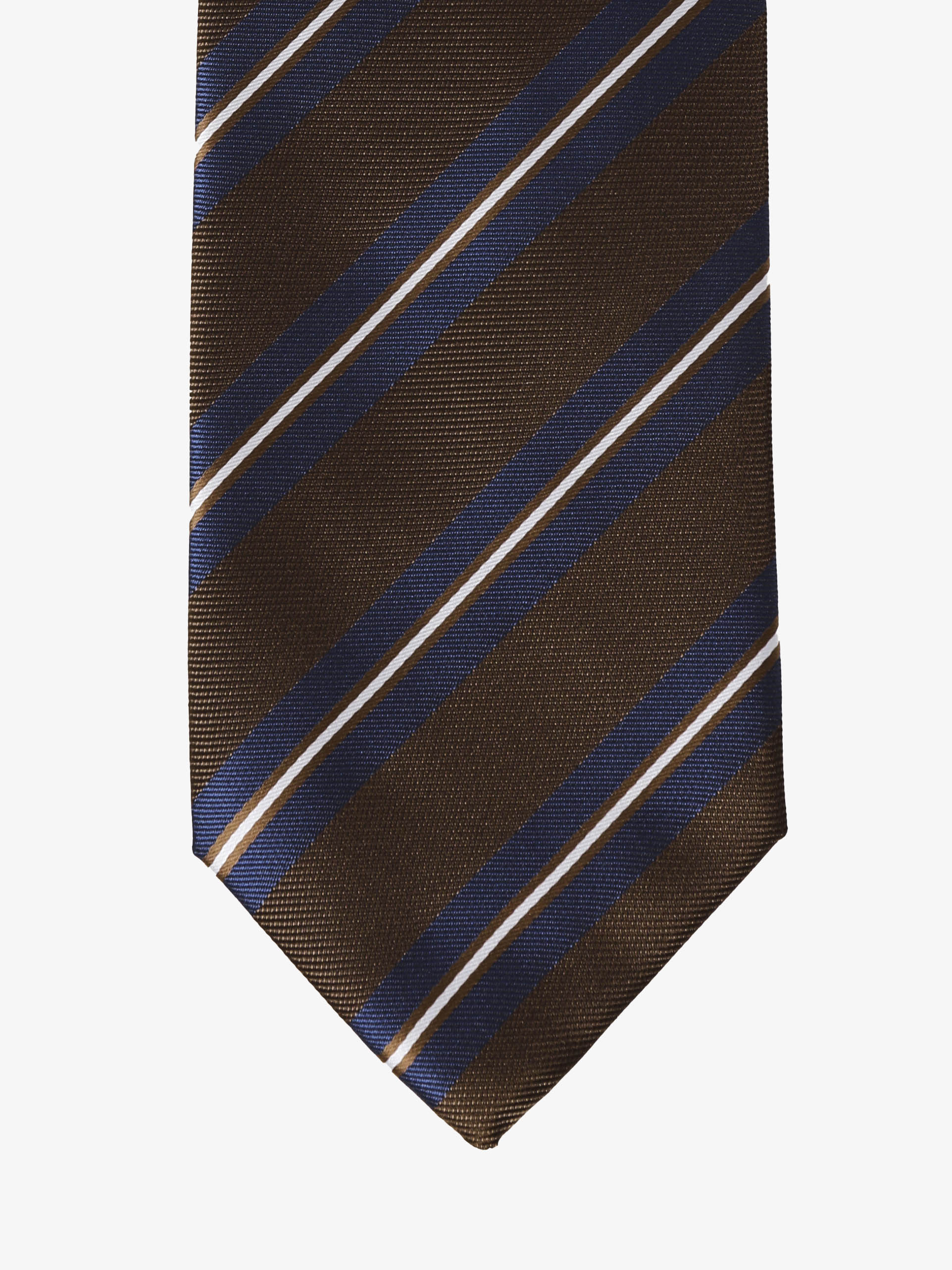 Cravatta a Strisce - Blu & Marrone