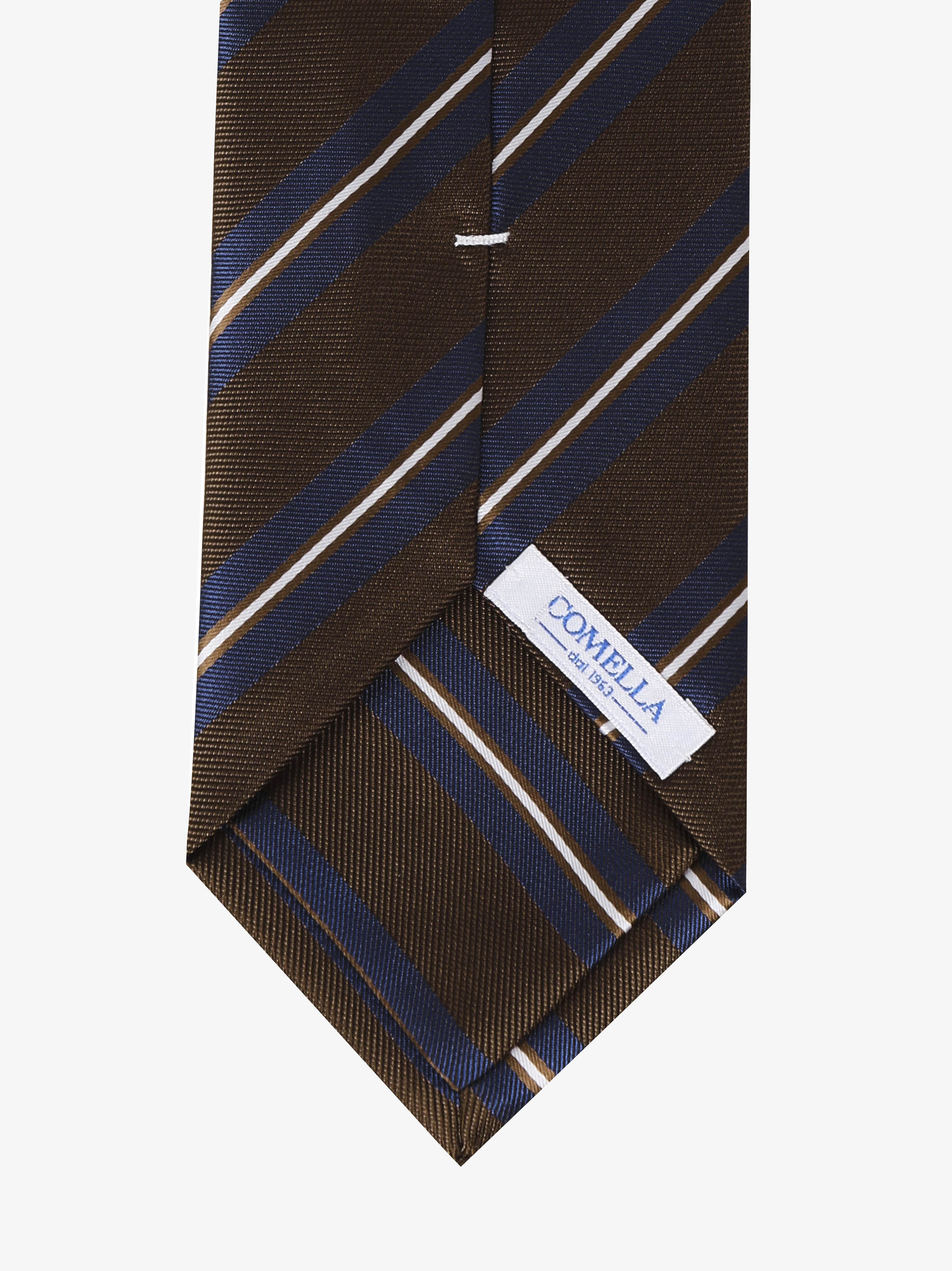 Cravatta a Strisce - Blu & Marrone