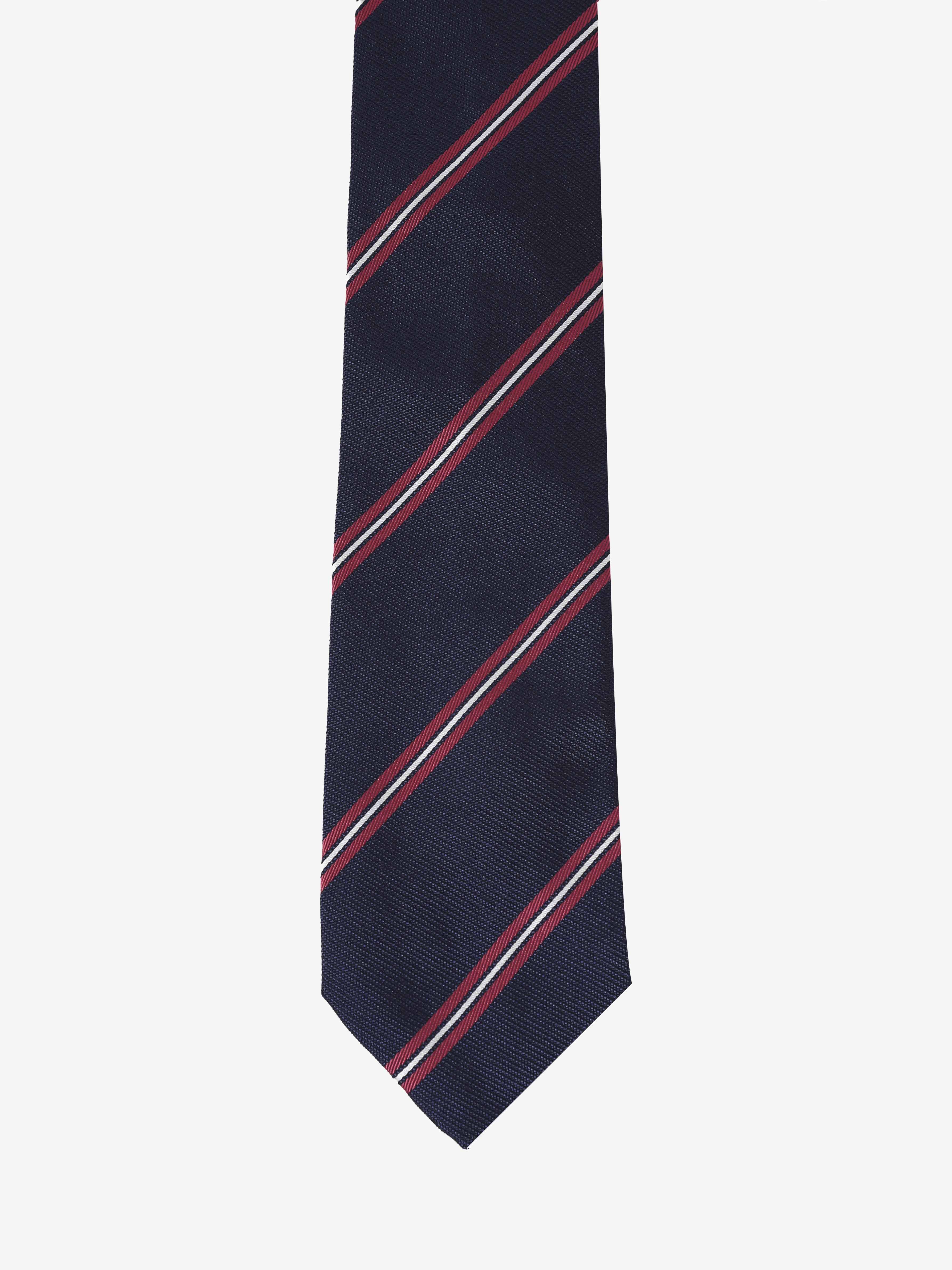 Cravatta a Strisce - Blu & Rossa