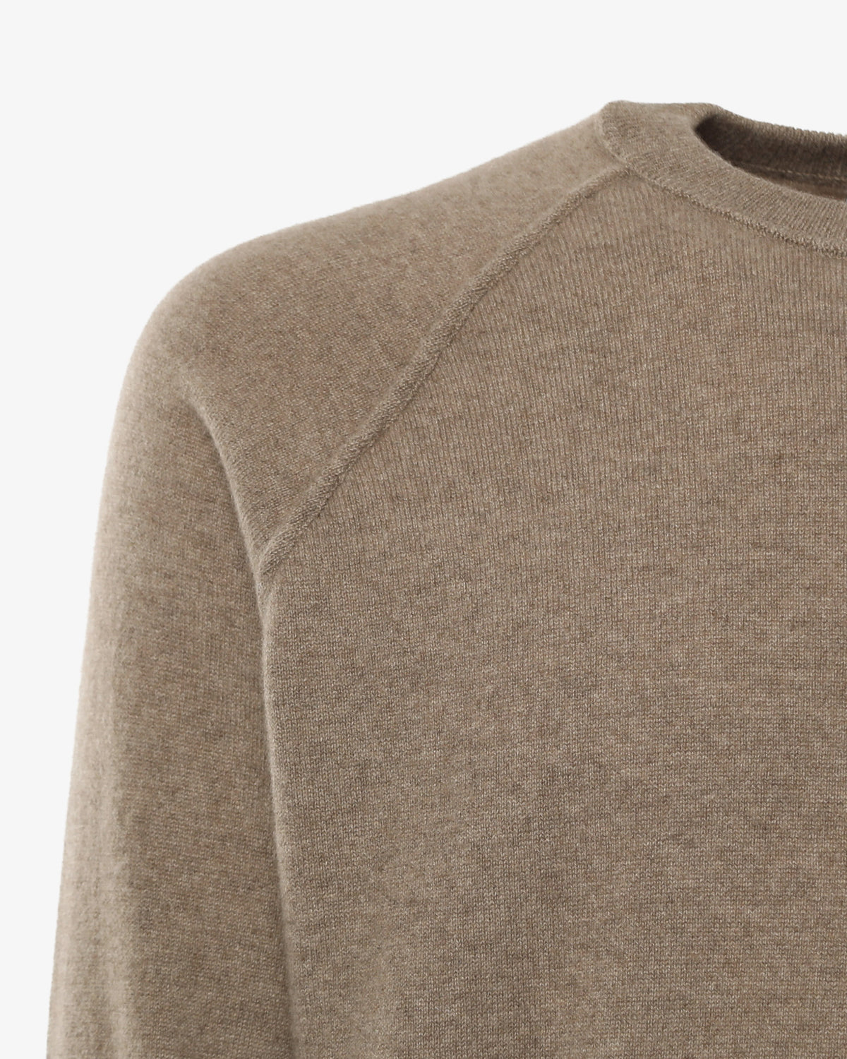 Girocollo taglio felpa in cashmere - Comella Sartoria