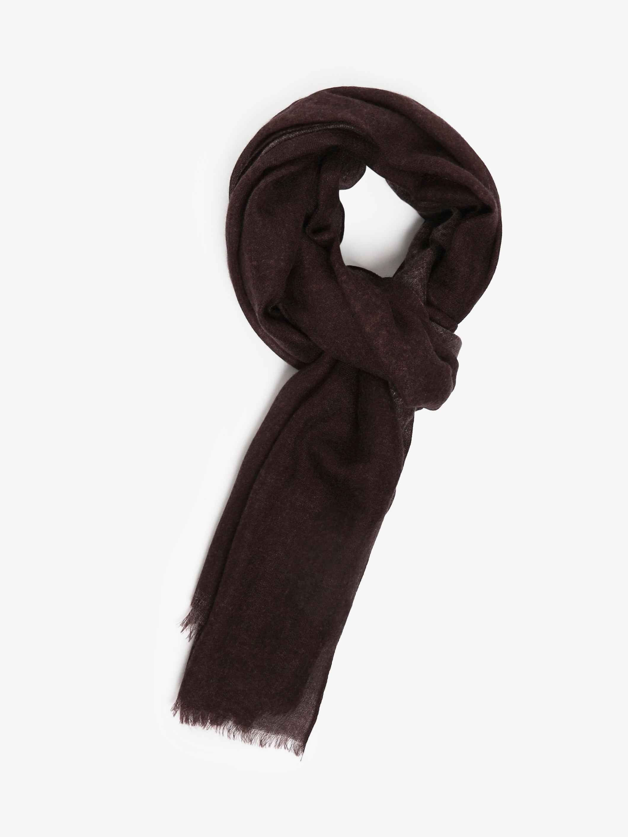 Sciarpa Cashmere 100% Mongolia - Marrone