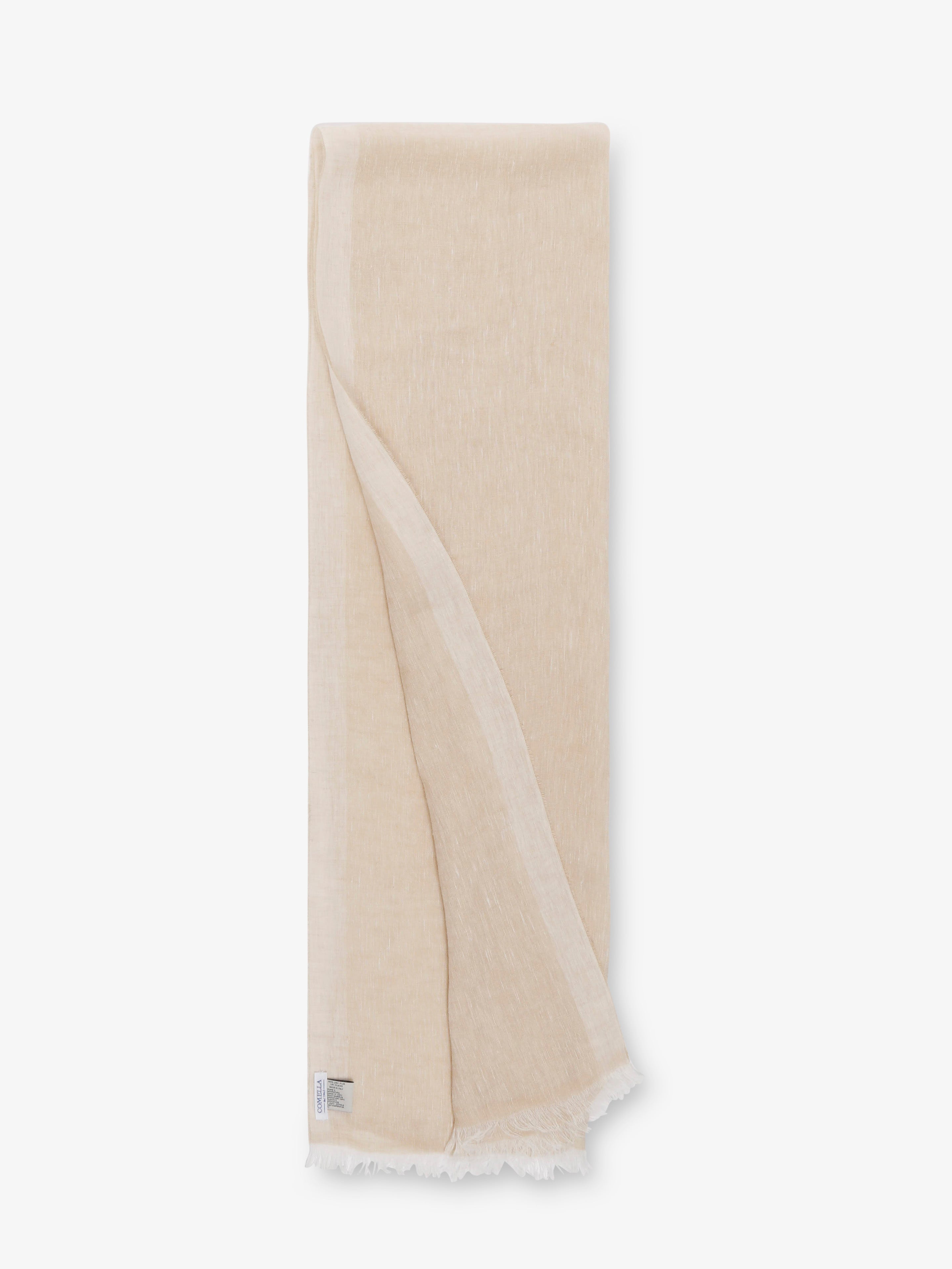 Sciarpa in Lino - Beige