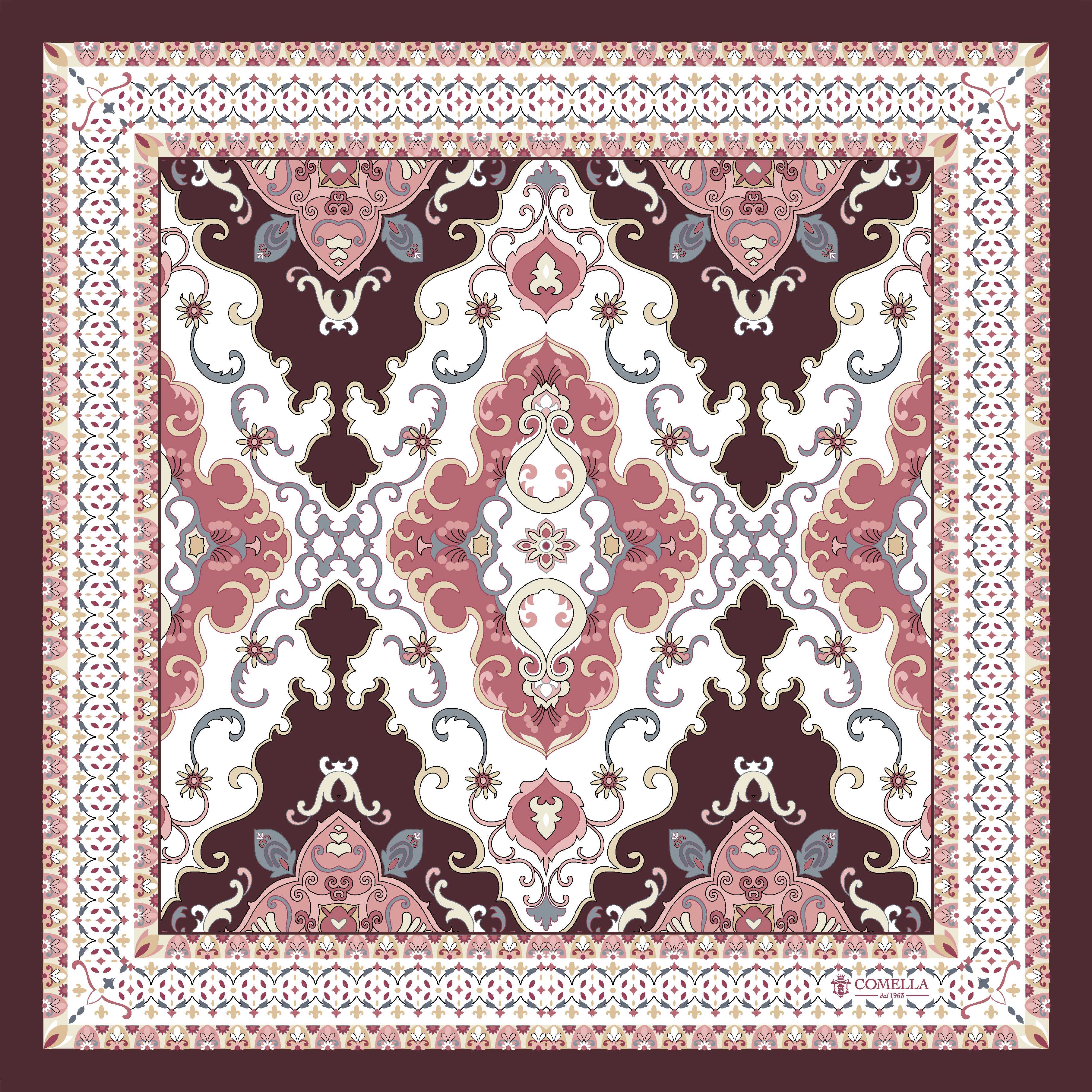 Foulard in Seta - Magenta