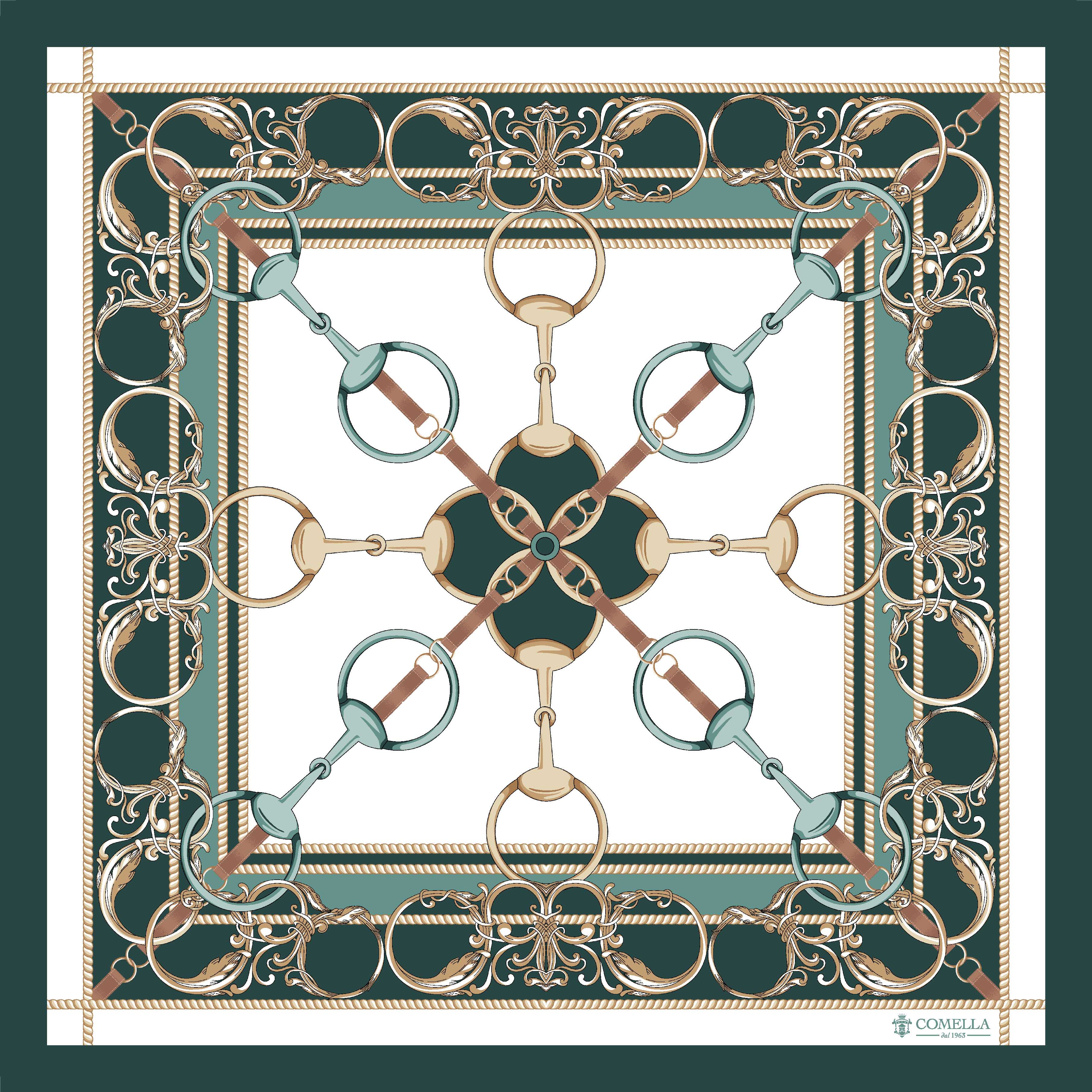 Foulard in Seta - Verde