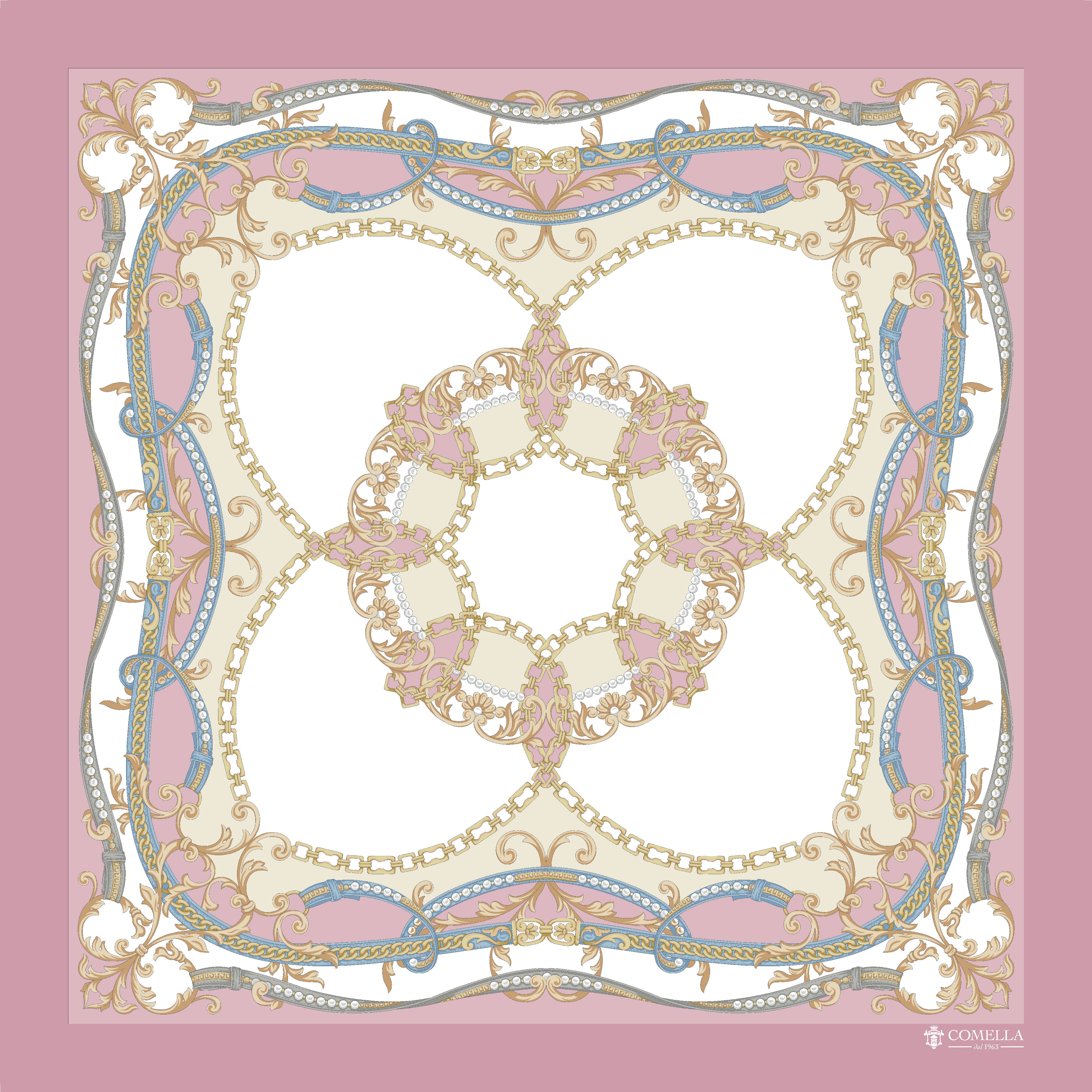 Foulard in Seta - Aura Barocca - Comella Sartoria