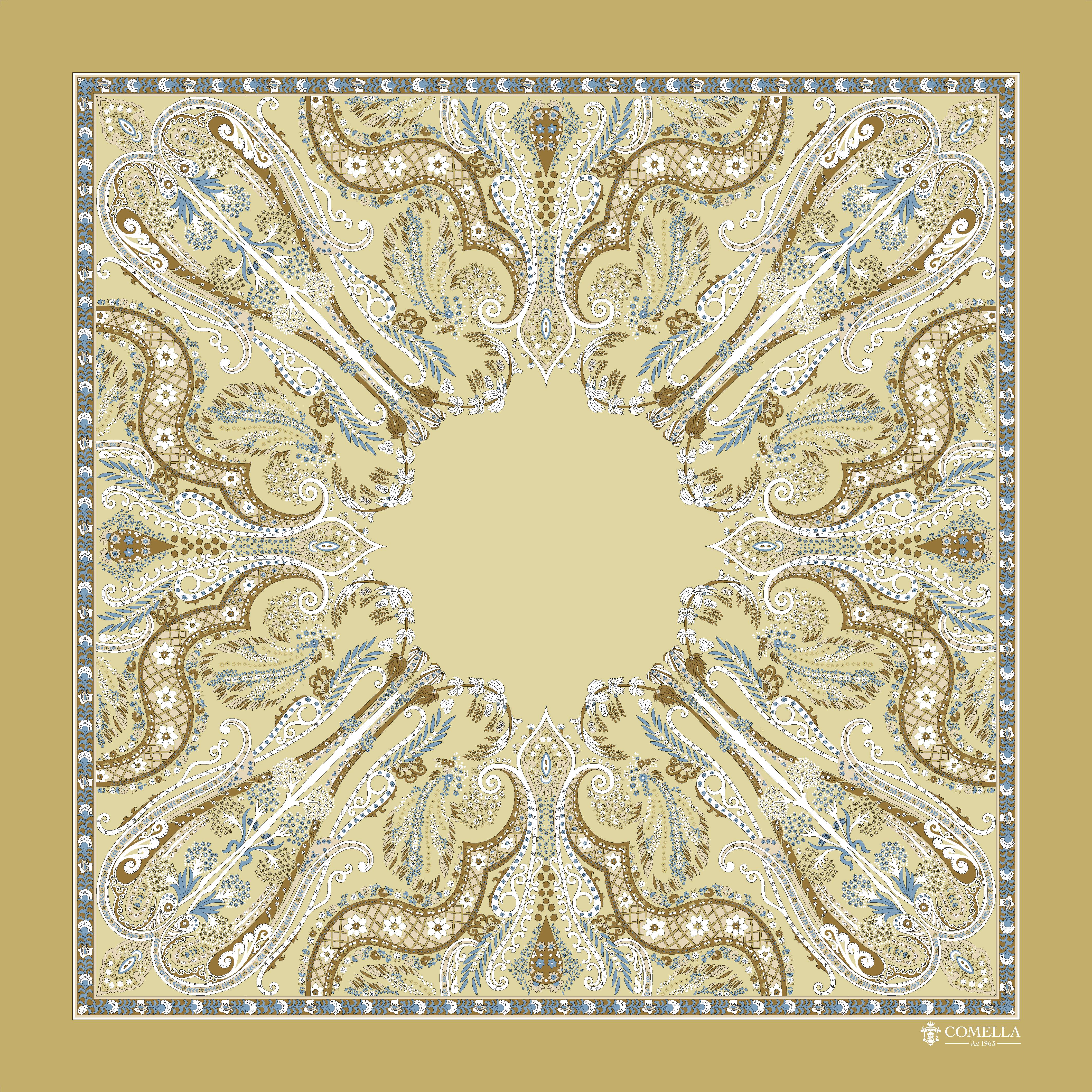 Foulard in Seta - Duna Dorata - Comella Sartoria