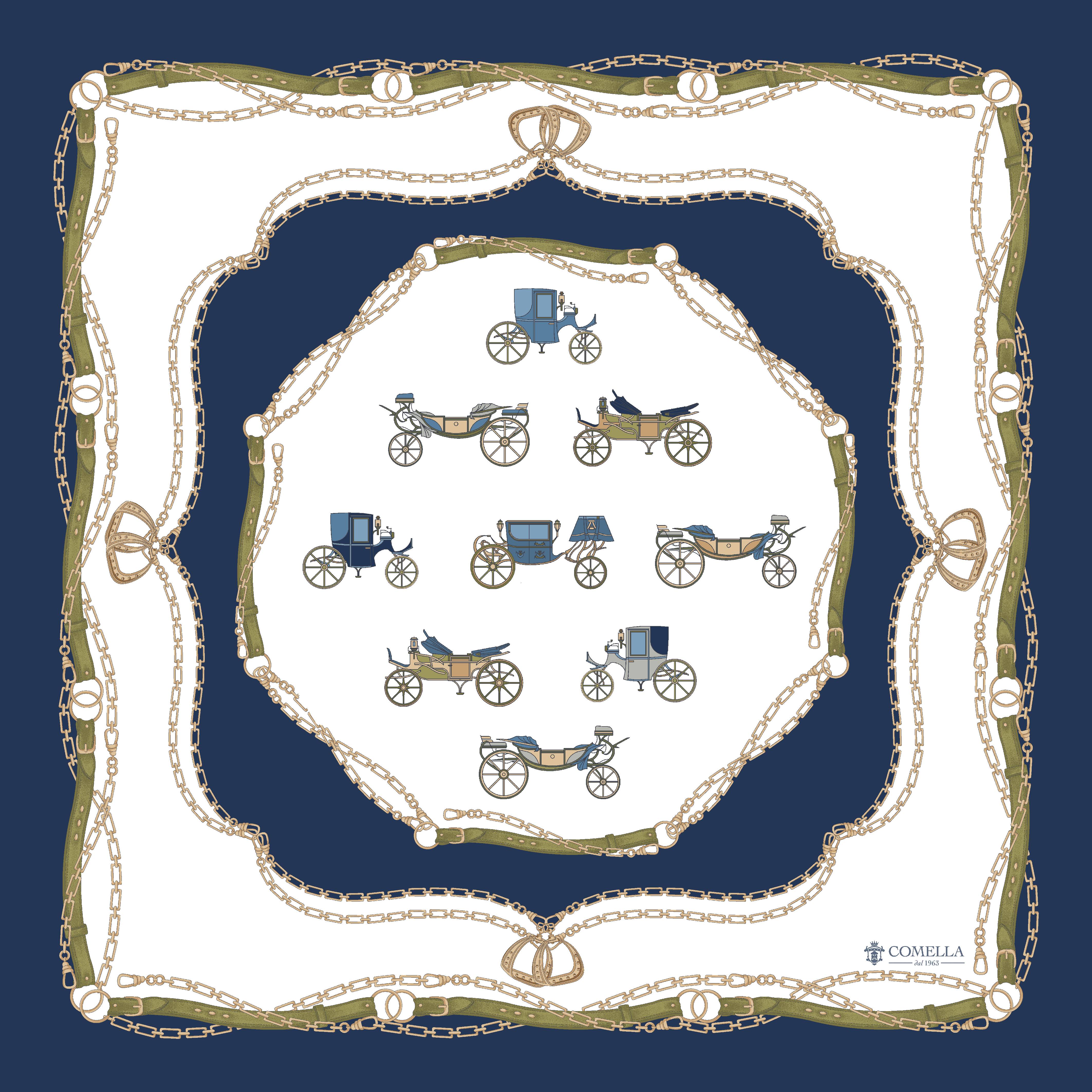 Foulard in Seta - Nobile Dimora - Comella Sartoria