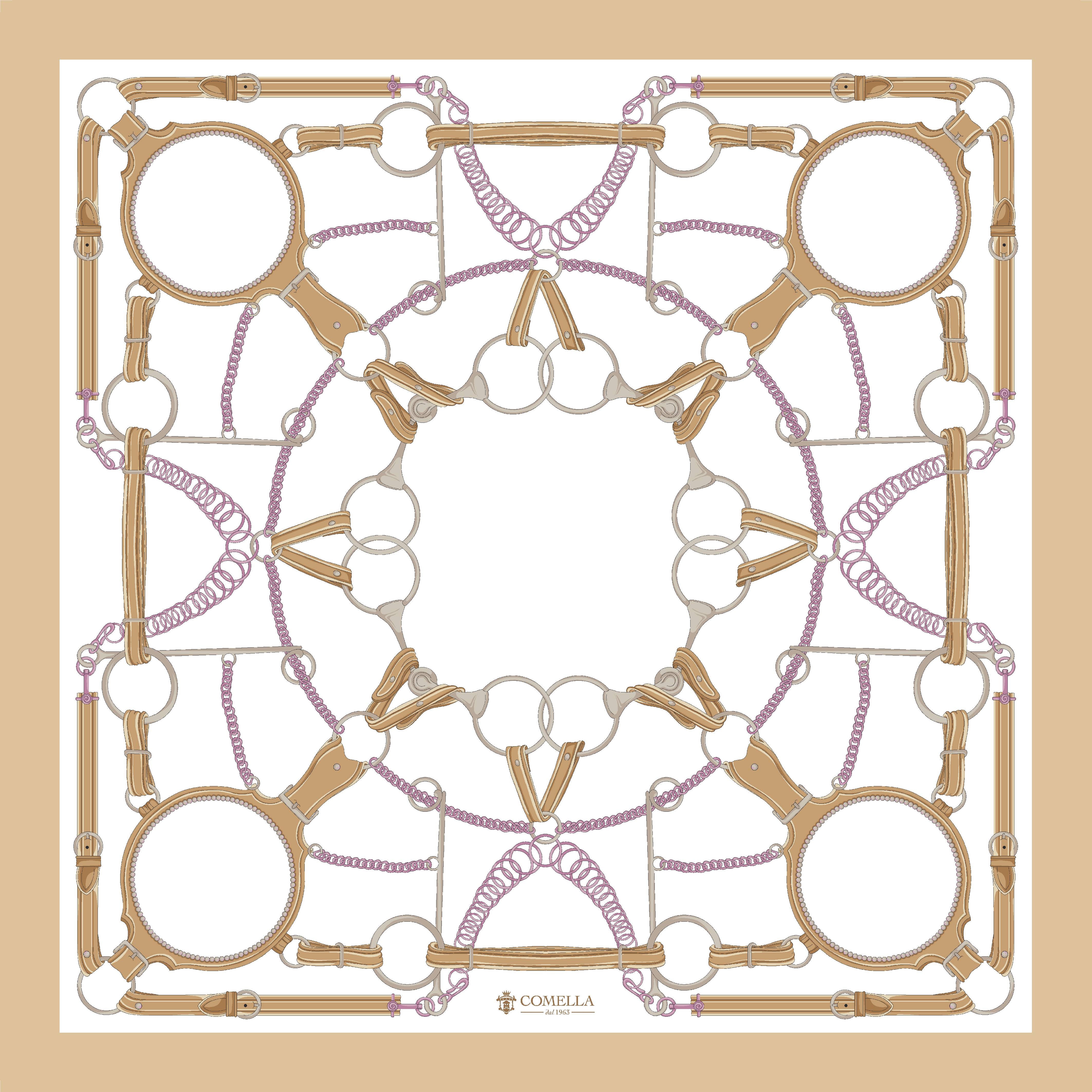Foulard in Seta - Selleria d'Avorio - Comella Sartoria