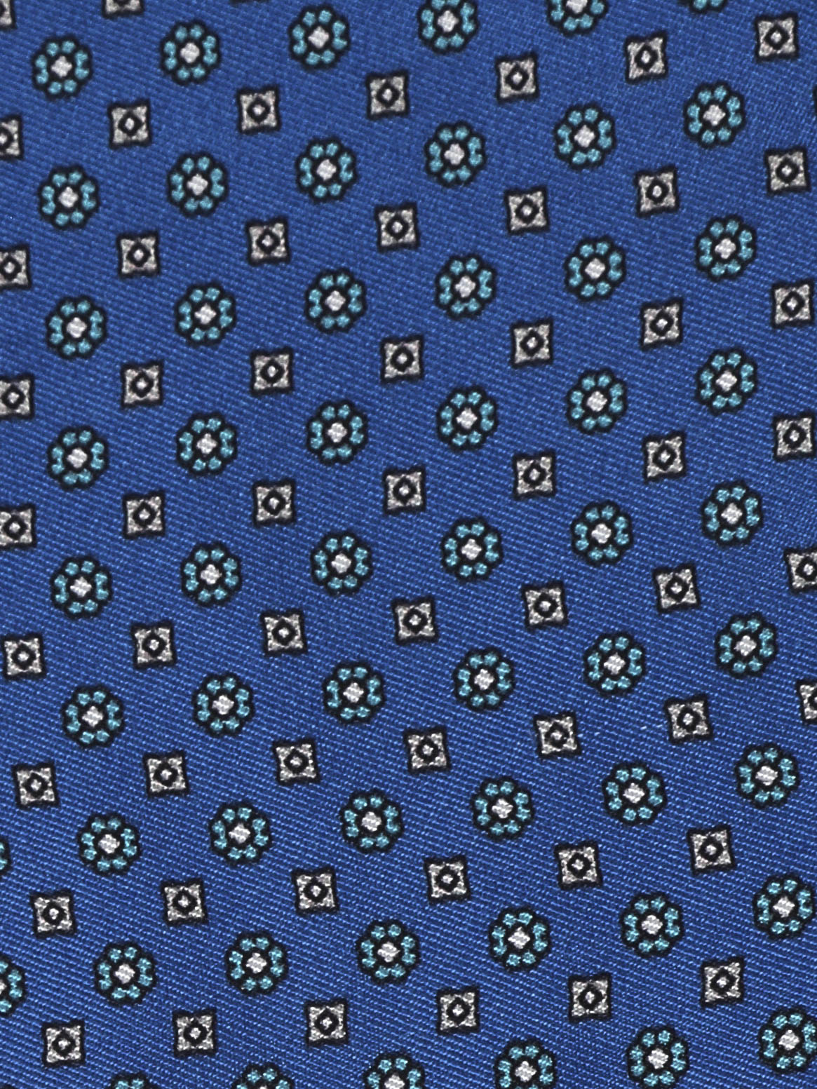 Custodia per occhiali in seta - Blu