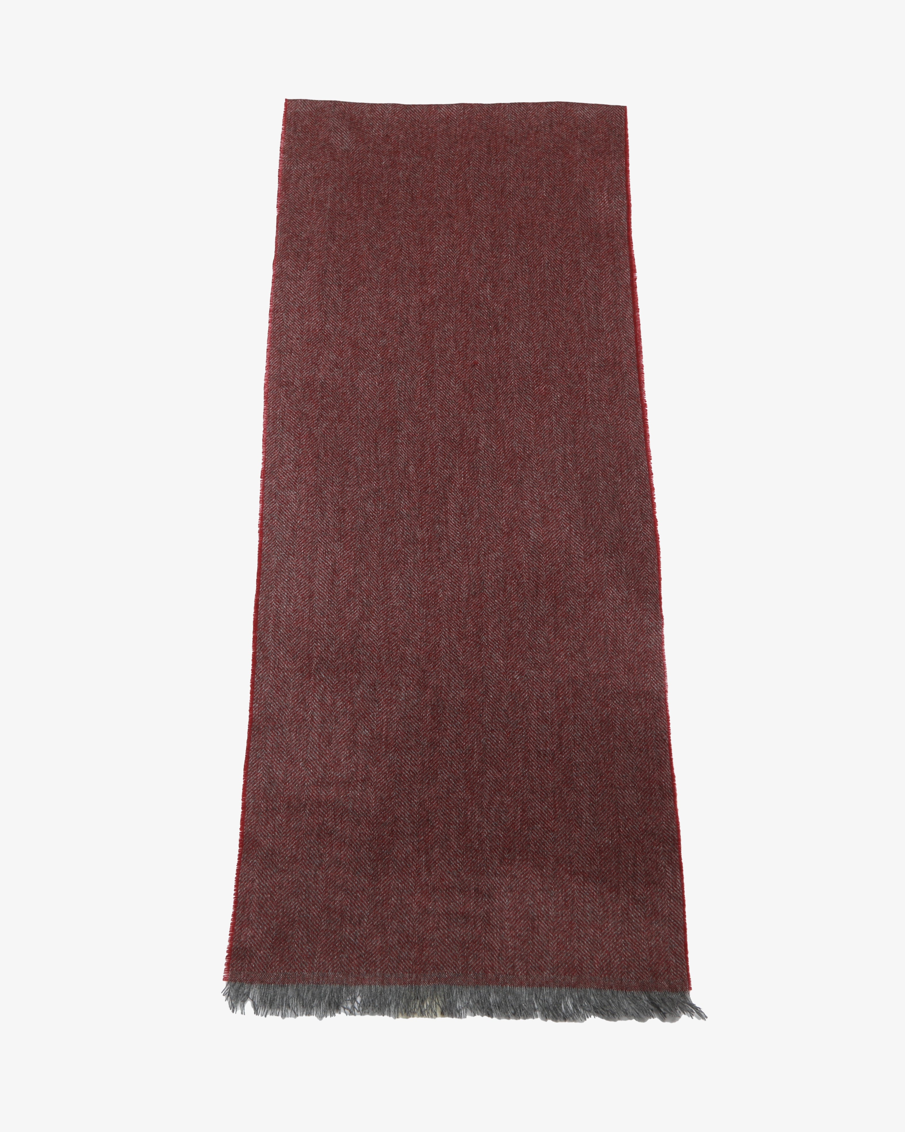 Sciarpa 100% Cashmere Tex - Rosso